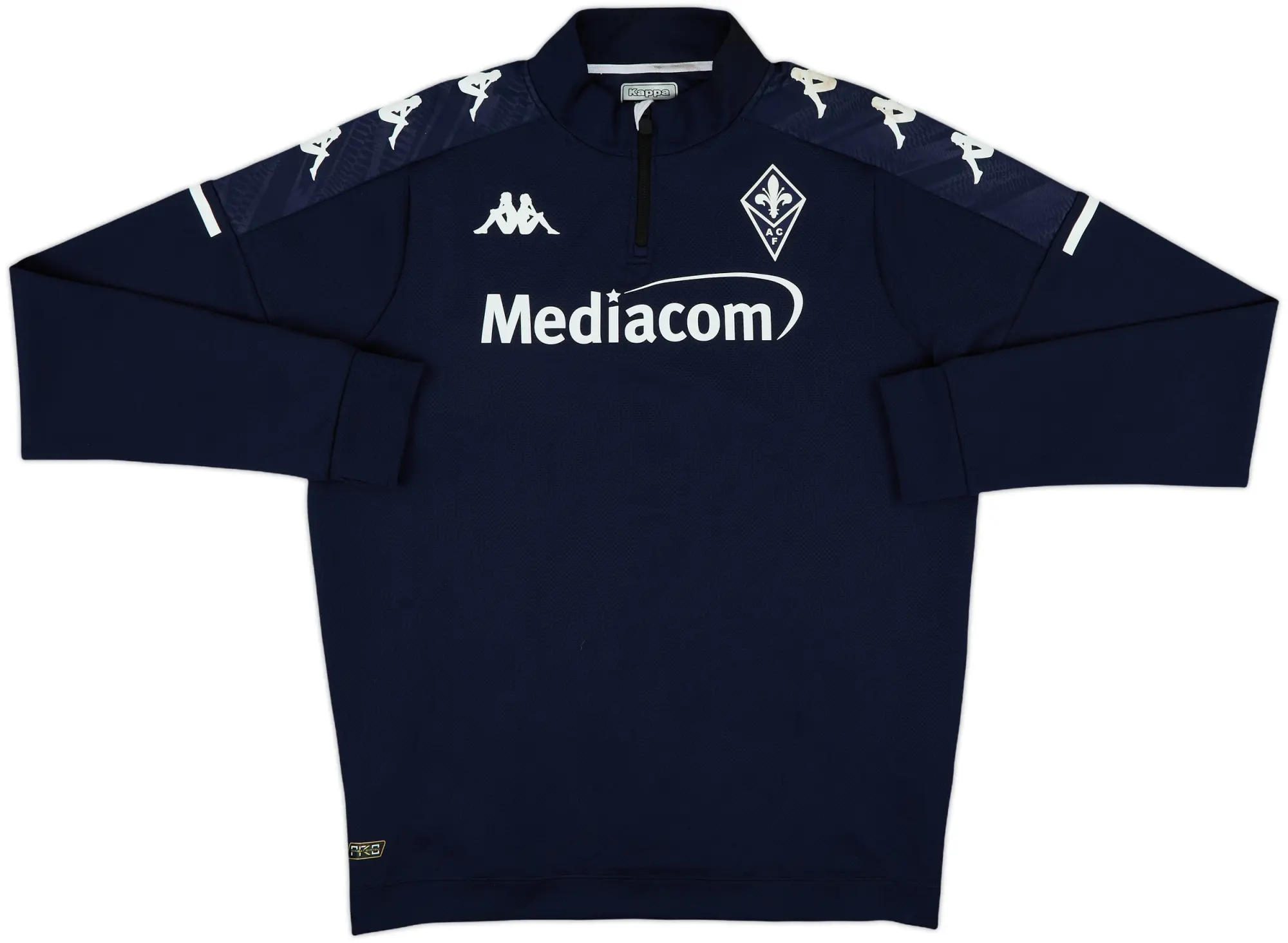 2020-21 Fiorentina Player Issue Kappa Sweat Top - 7/10 - (XL)