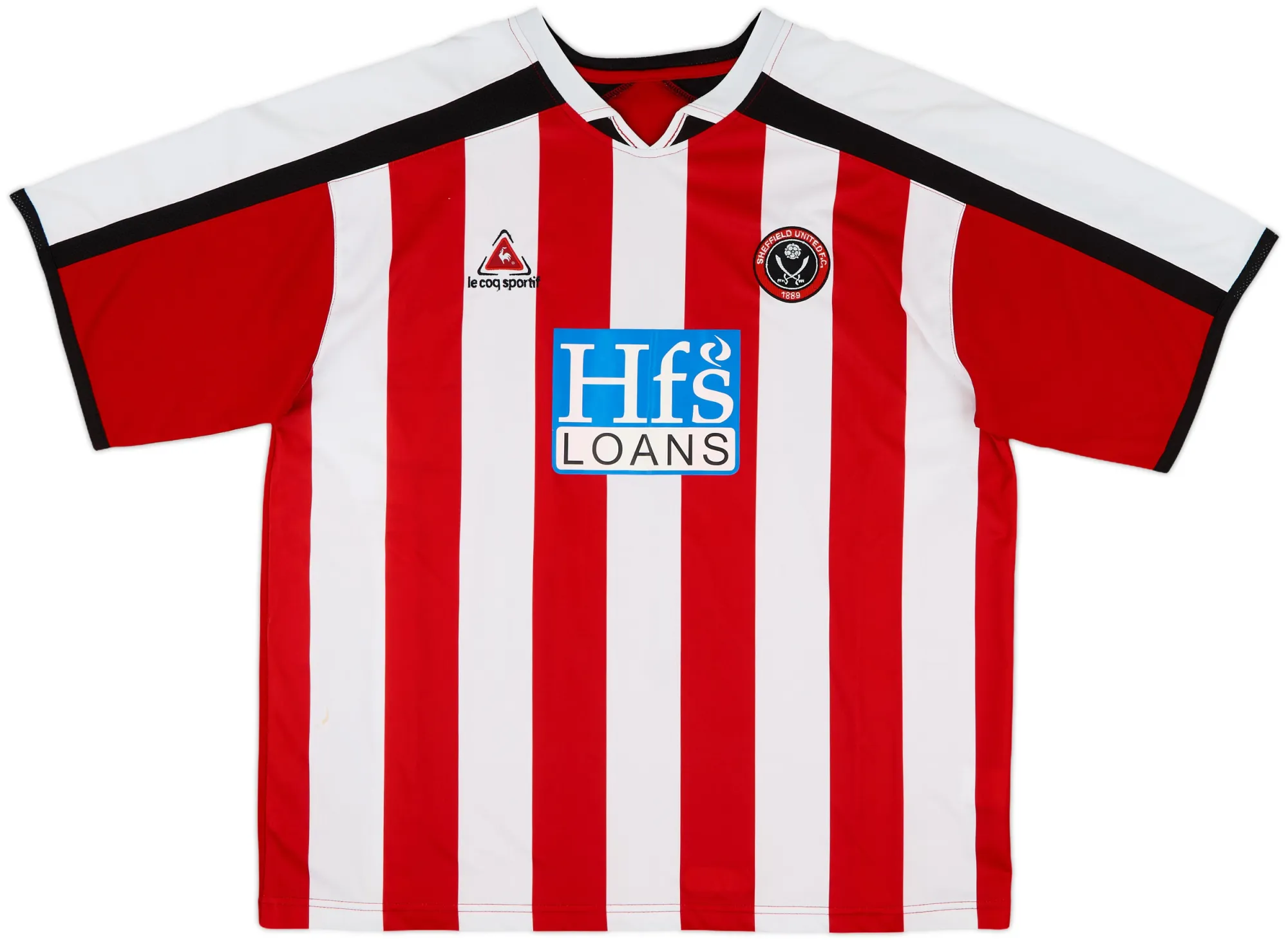 LeCoqSportif Sheffield United Mens SS Home Shirt 2005/06