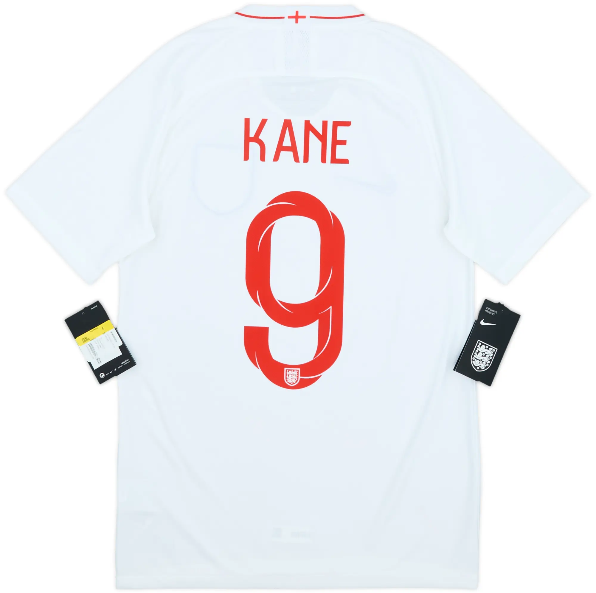 2018-19 England Home Shirt Kane #9 (S)