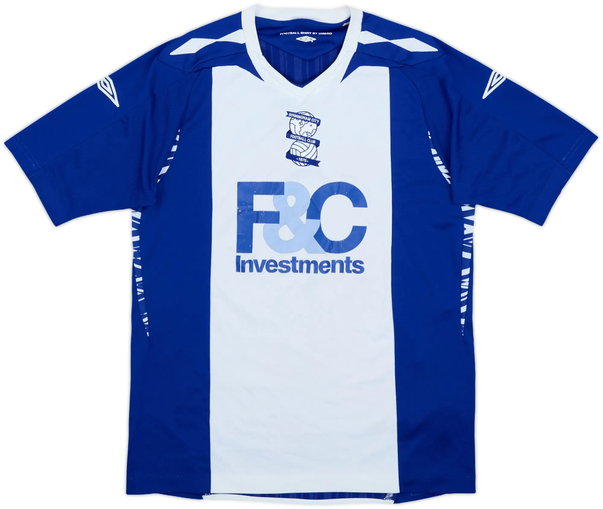 Umbro Birmingham City Mens SS Home Shirt 2007/08