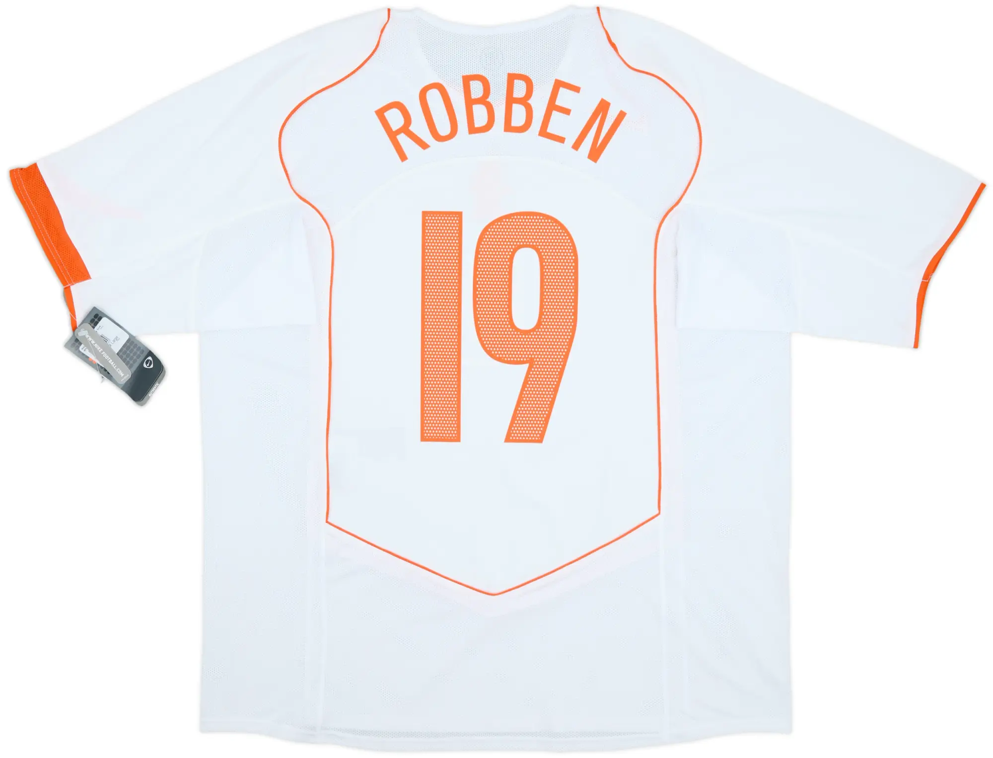 2004-06 Netherlands Away Shirt Robben #19 (XXL)