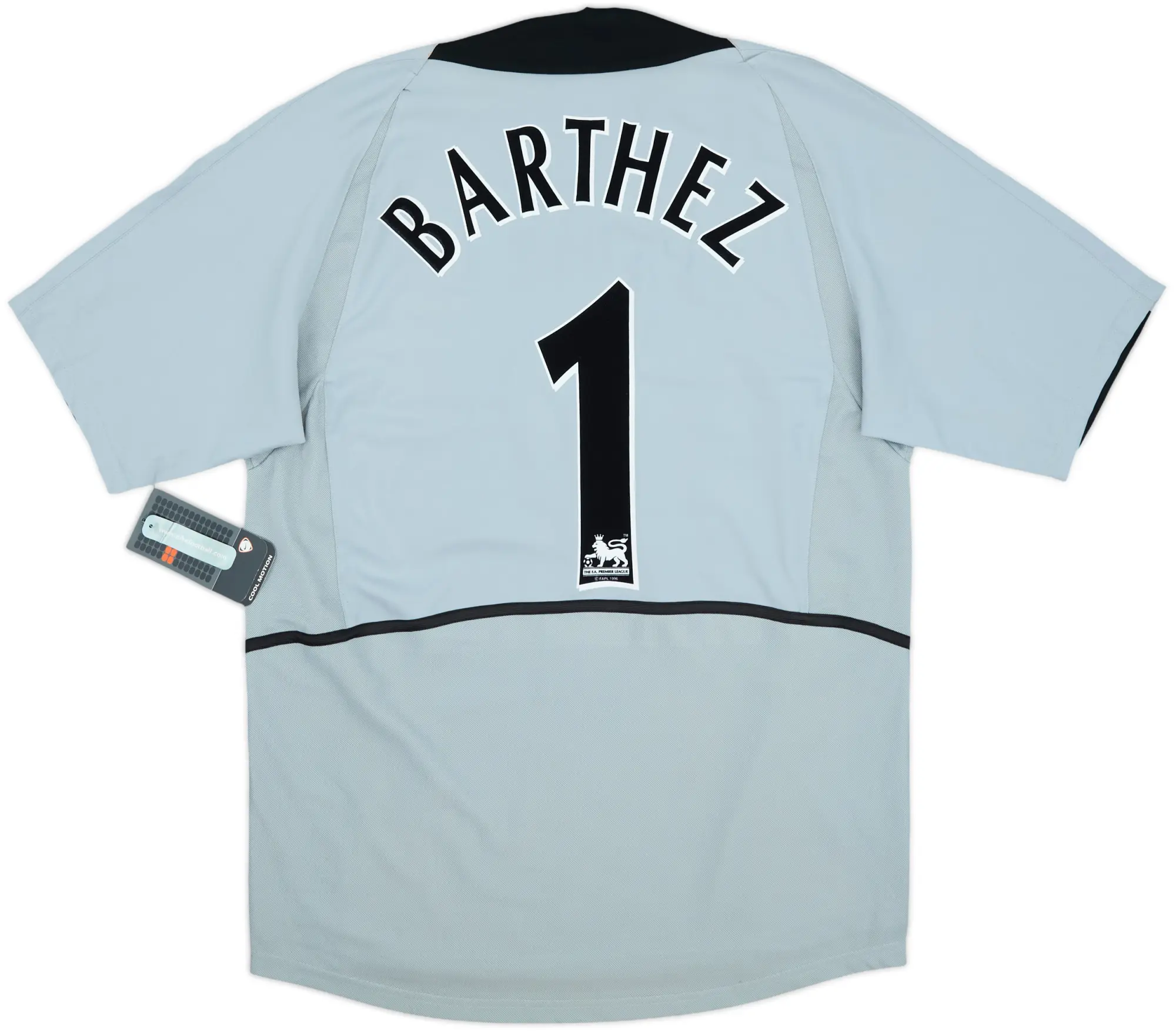 2002-04 Manchester United GK S/S Shirt Barthez #1 (M)