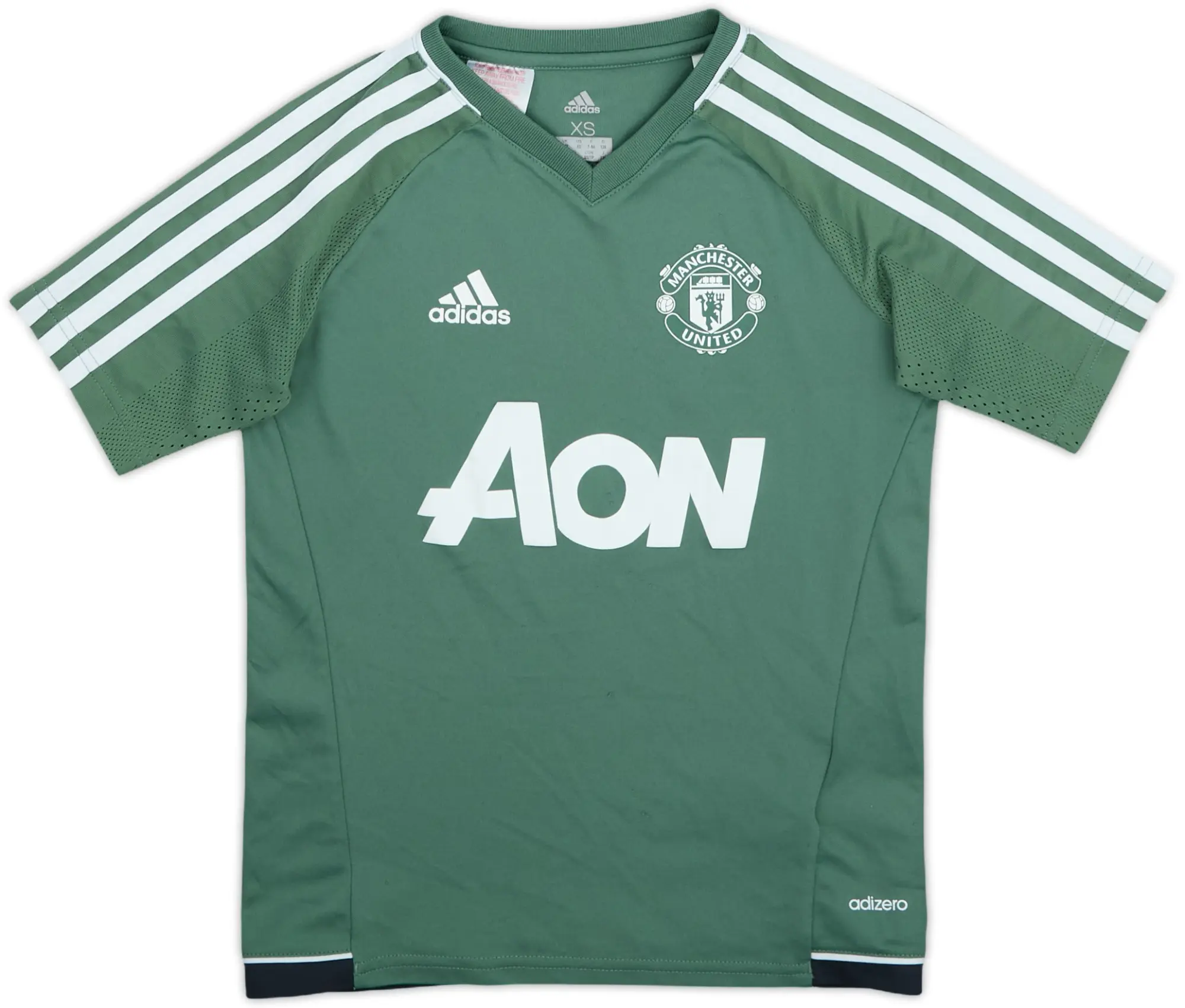 2017-18 Manchester United adizero Training Shirt - 7/10 - (S.Boys)