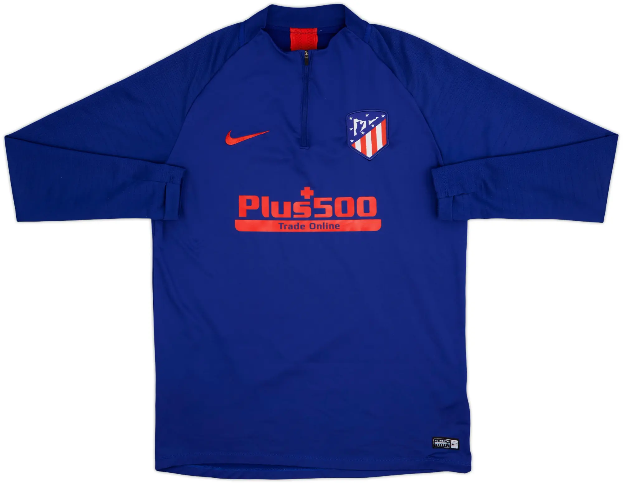 2020-21 Atletico Madrid Nike 1/4 Zip Training Top - 7/10 - (L)