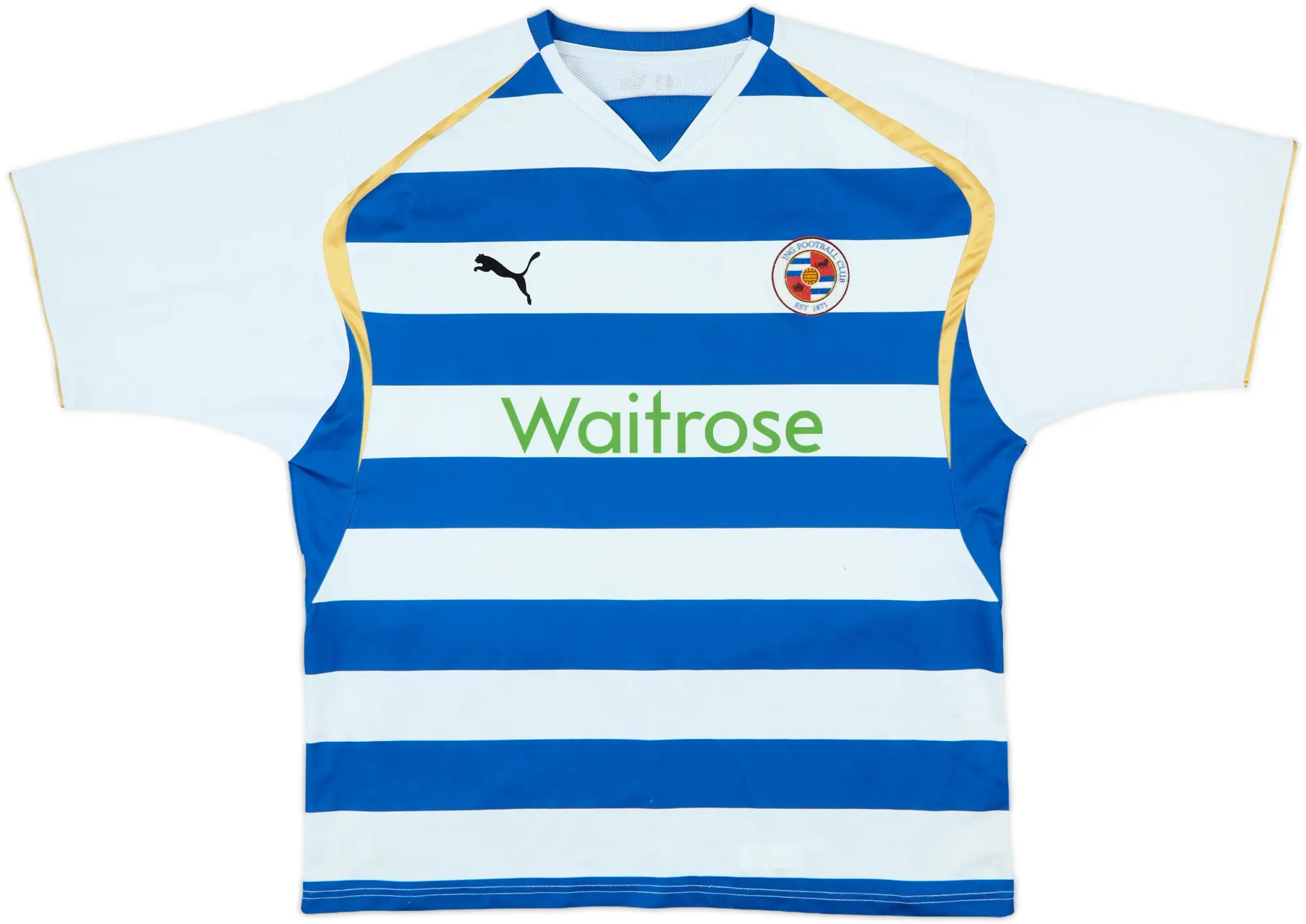 2008-09 Reading Home Shirt - 6/10 - (XL)