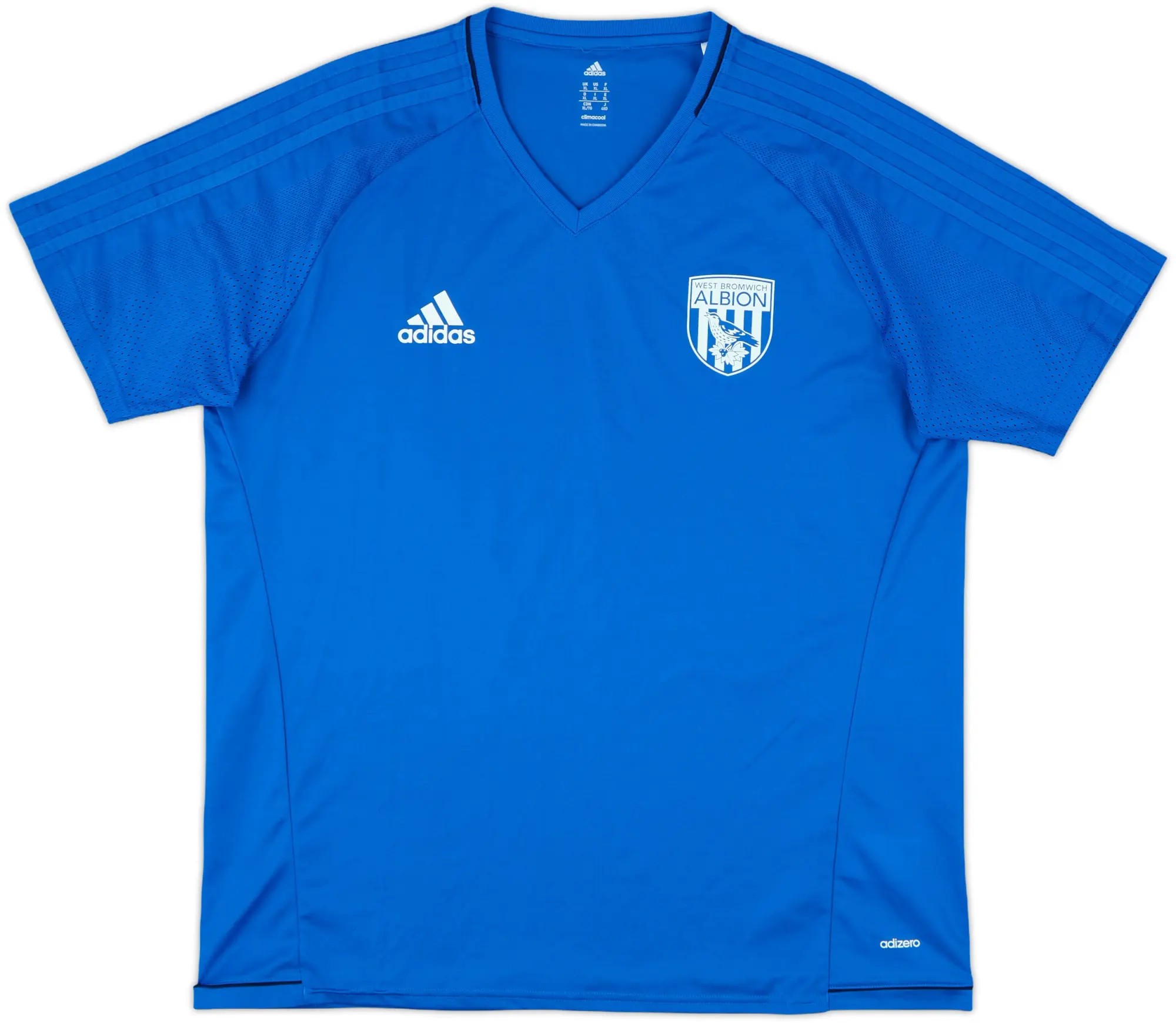 2017-18 West Brom adizero Training Shirt - 9/10 - (XL)