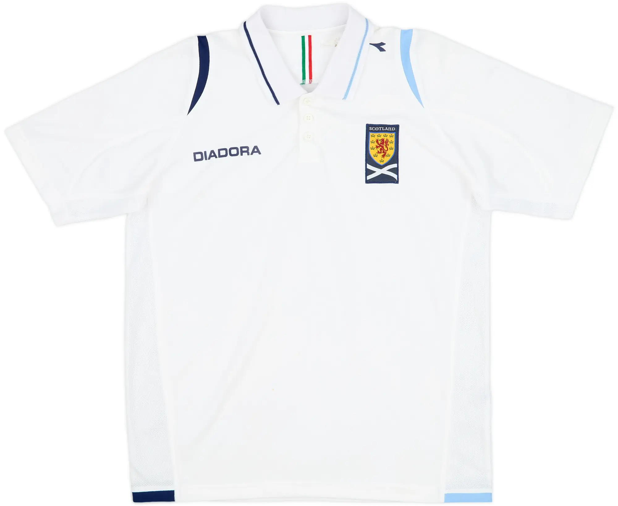 Diadora Scotland Mens SS Home Shirt 2007
