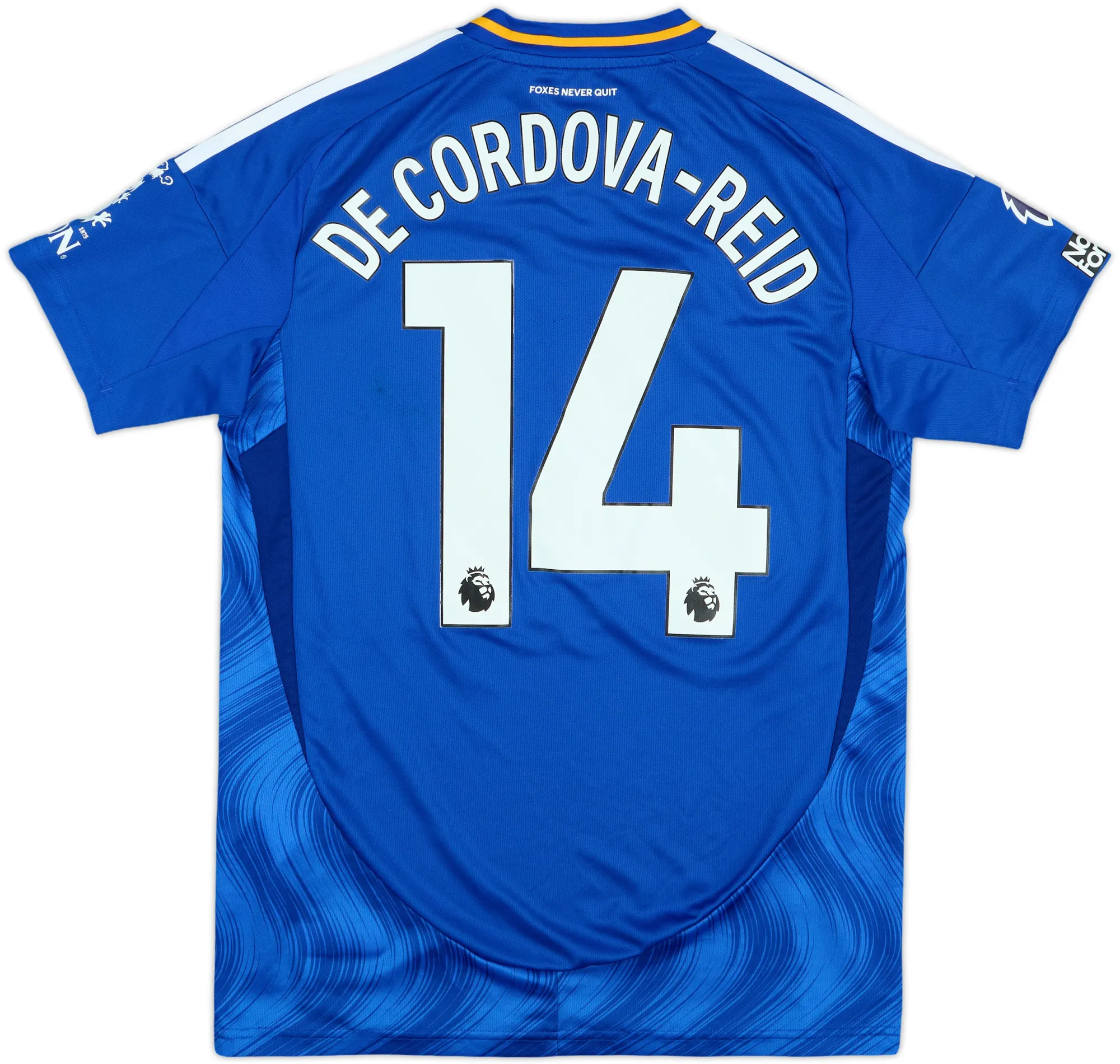 adidas Leicester City Mens SS Player Issue Home Shirt 2024/25