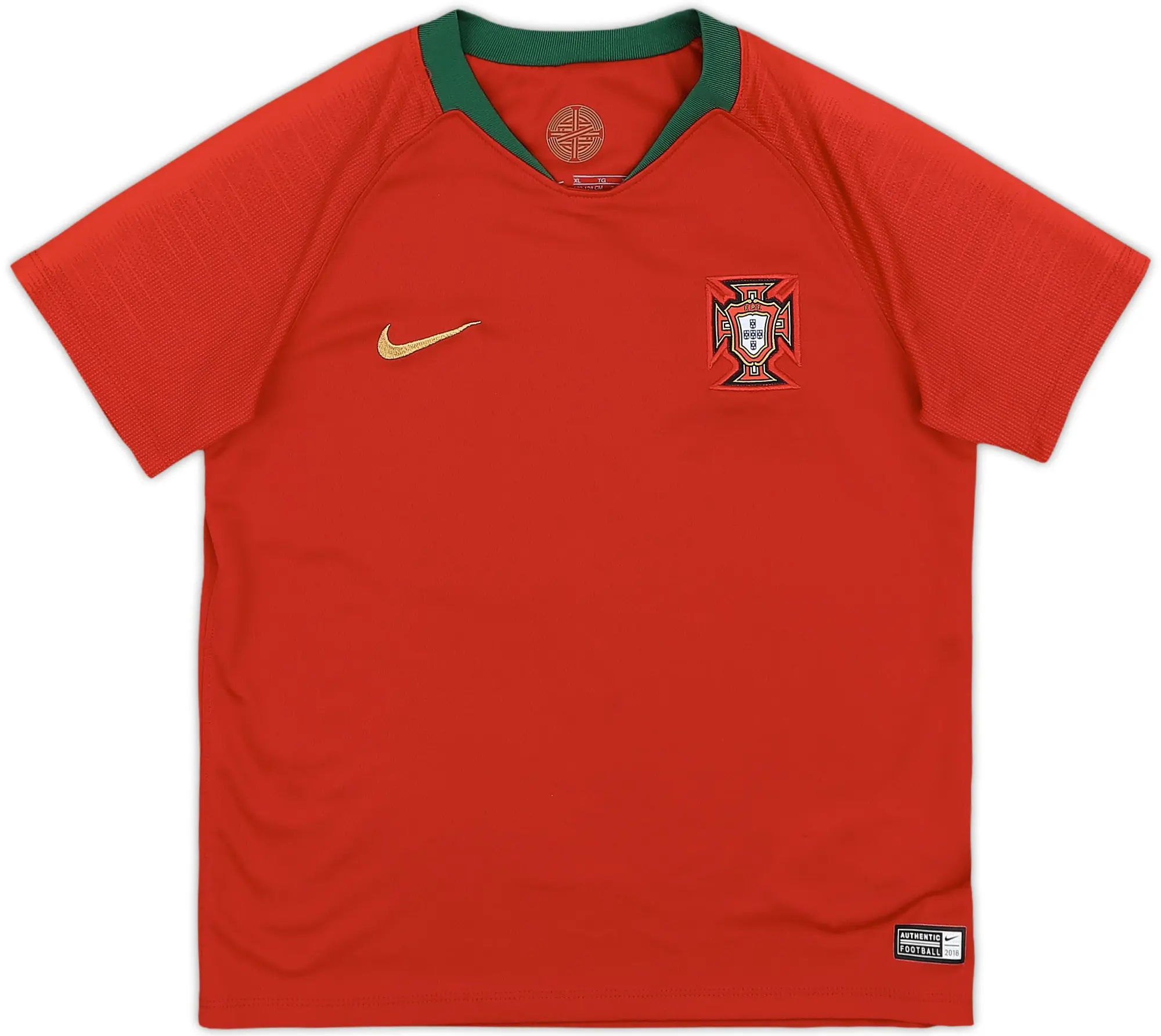 2018-19 Portugal Home Shirt - 10/10 - (S.Boys)