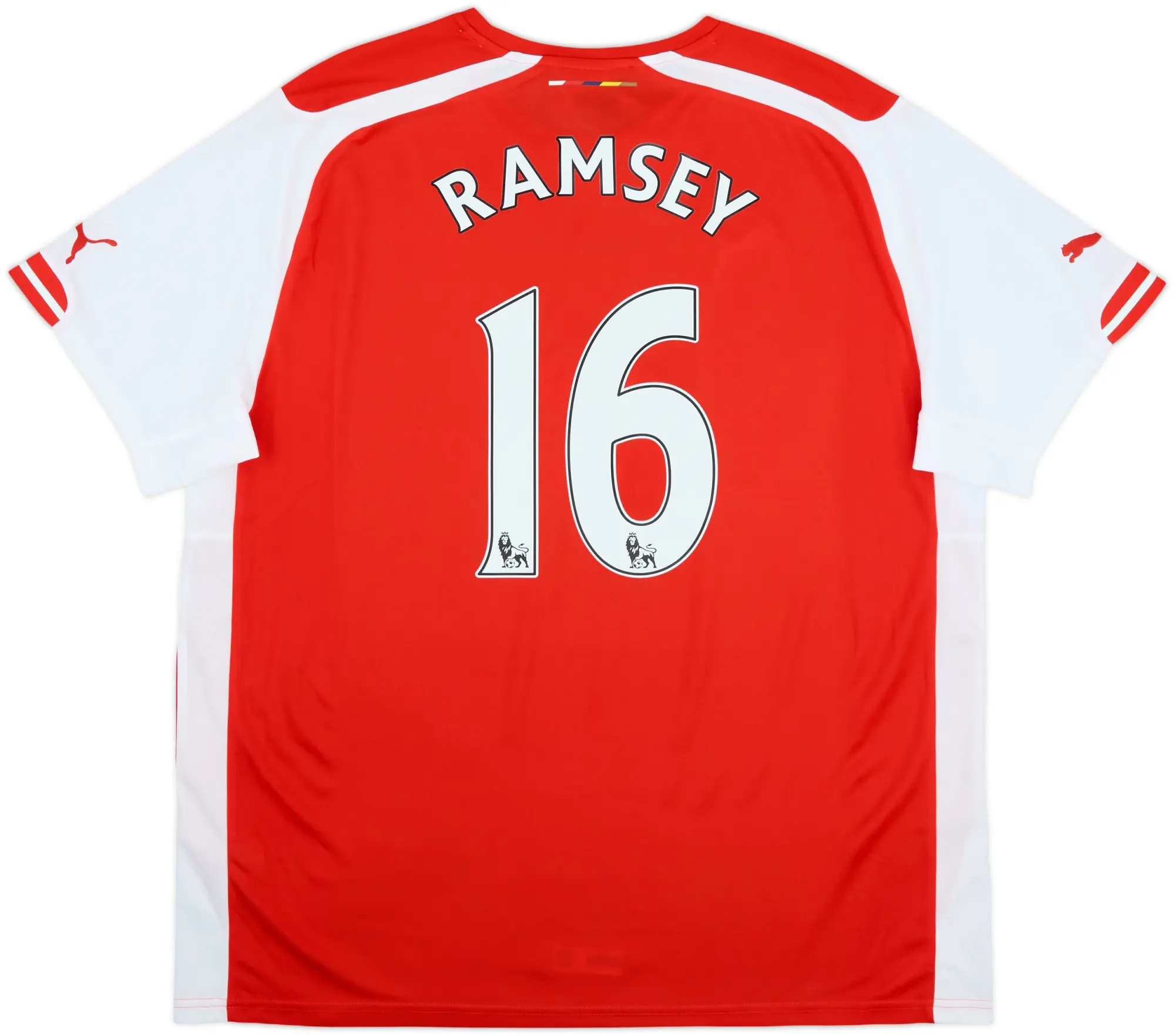 2014-15 Arsenal Home Shirt Ramsey #16 (XXL)