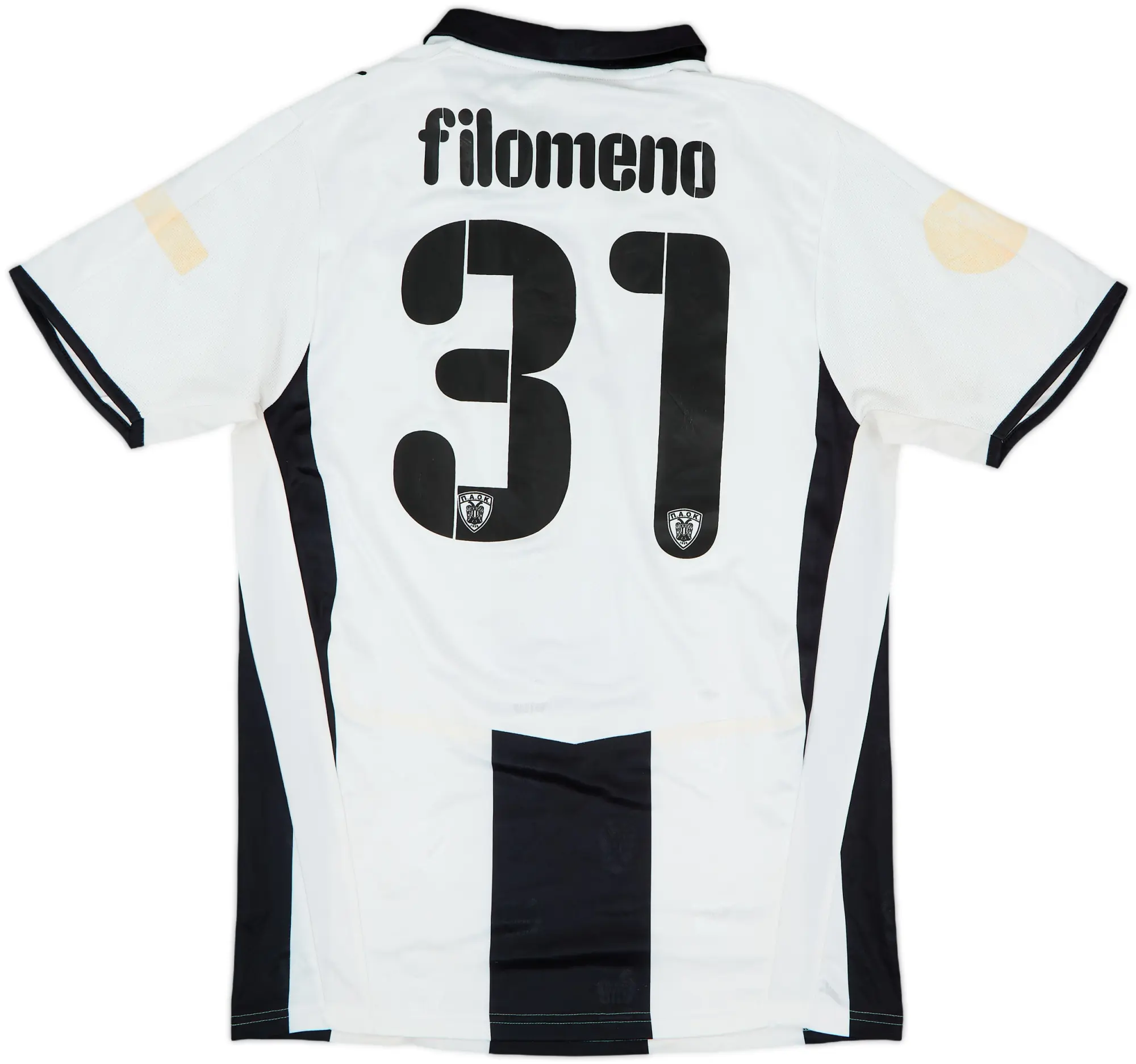 2010-11 PAOK Home Shirt Filomeno #31 - 5/10 - (S)