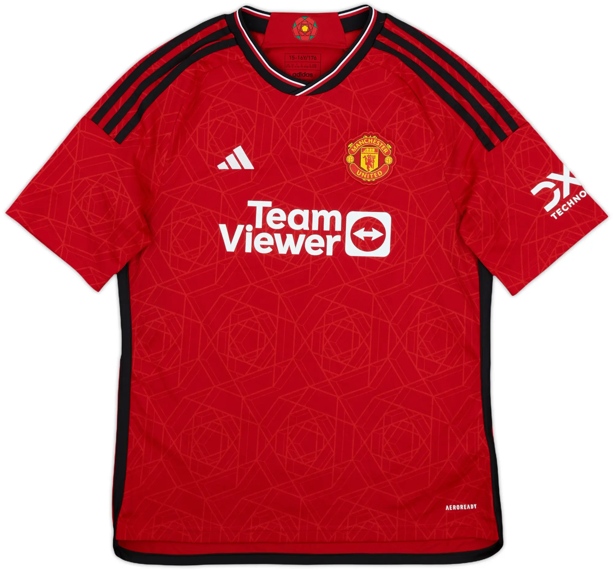 2023-24 Manchester United Home Shirt - 10/10 - (XL.Boys)