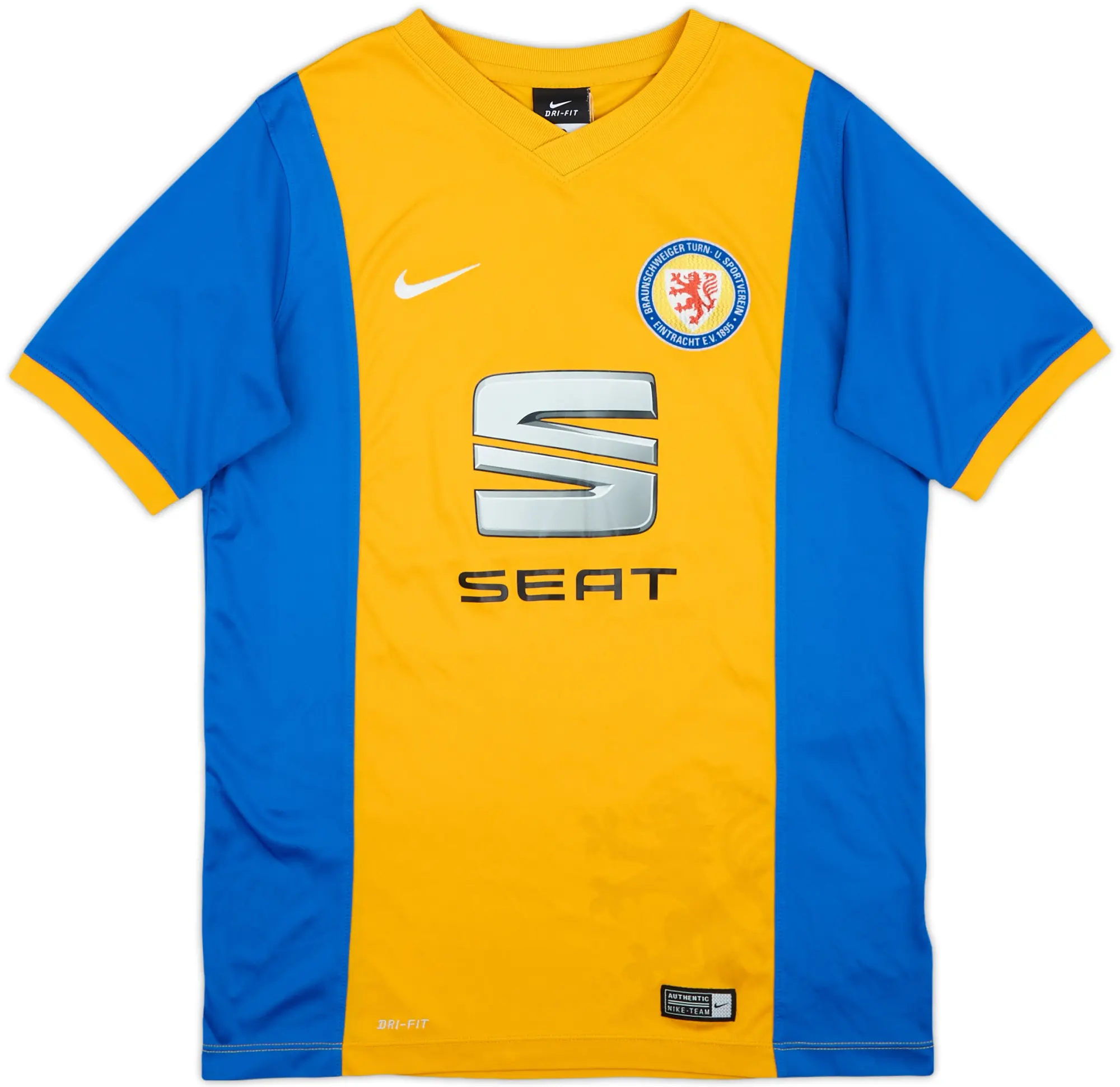 Nike Eintracht Braunschweig Boys SS Home Shirt 2014/15