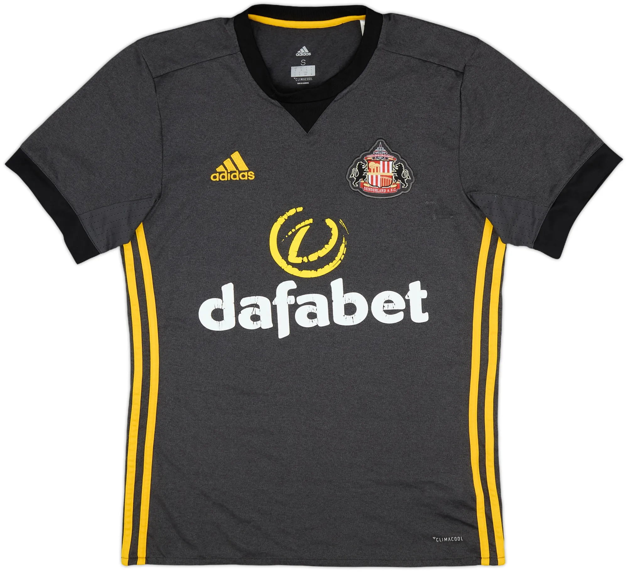 adidas Sunderland Mens SS Third Shirt 2017/18