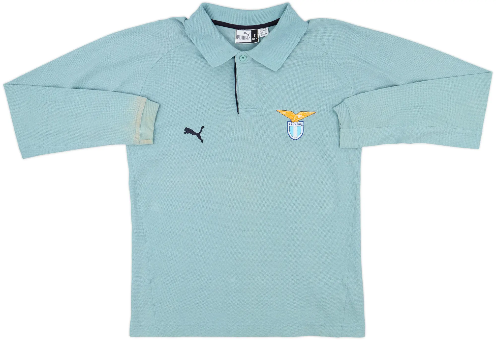 2003-04 Lazio Puma Polo L/S Shirt - 7/10 - (S)