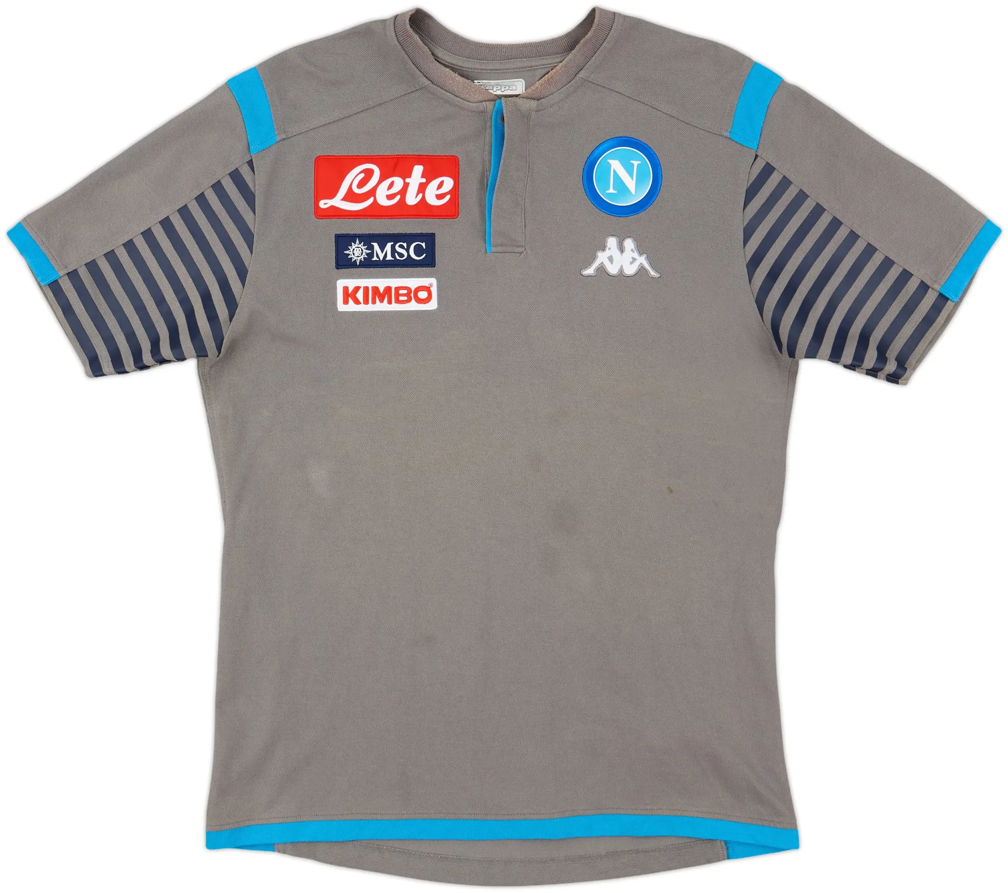 2017-18 Napoli Kappa Polo Shirt - 5/10 - (XL)