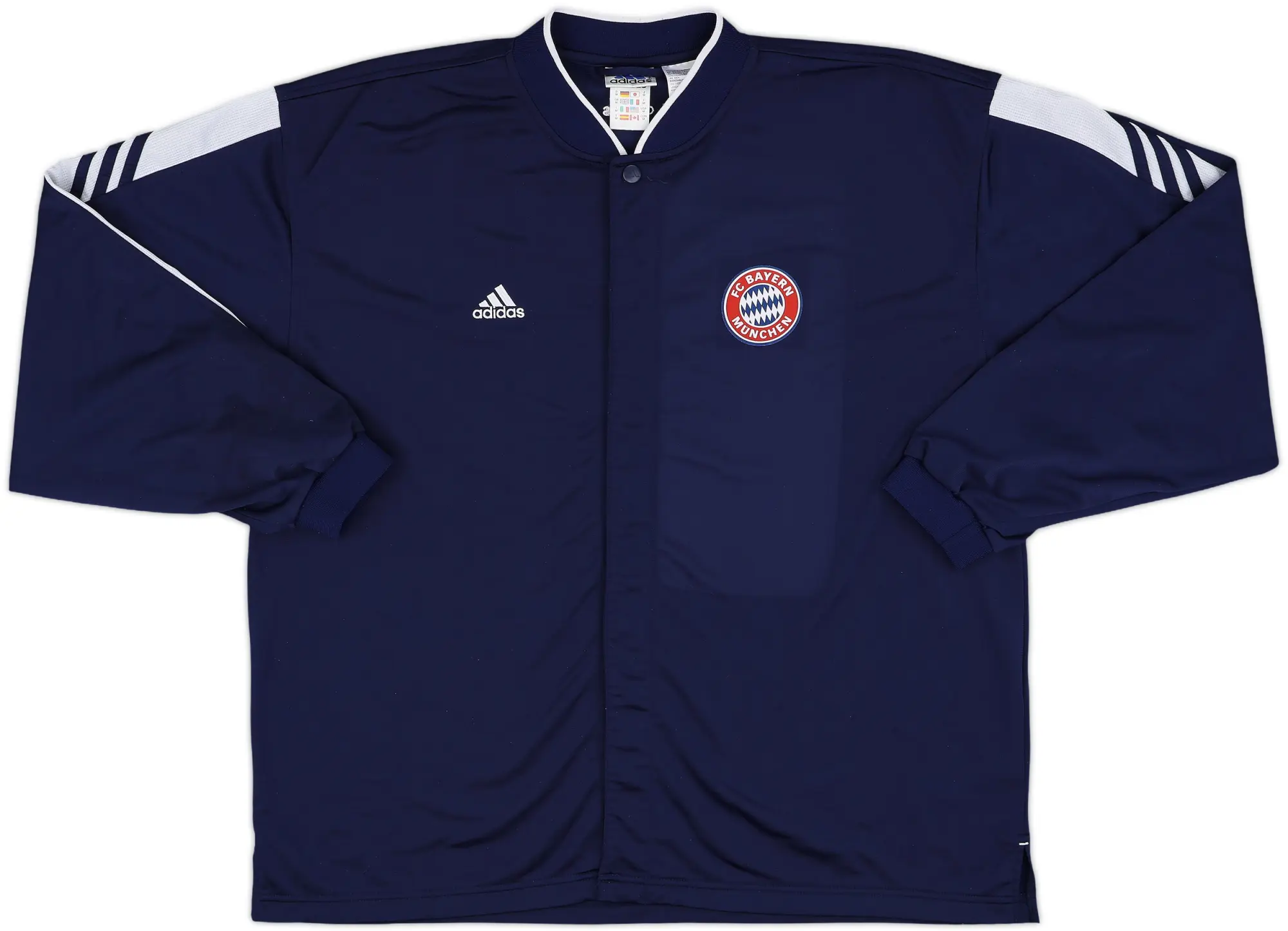 adidas Bayern Munich Mens SS Home Shirt 2001/02