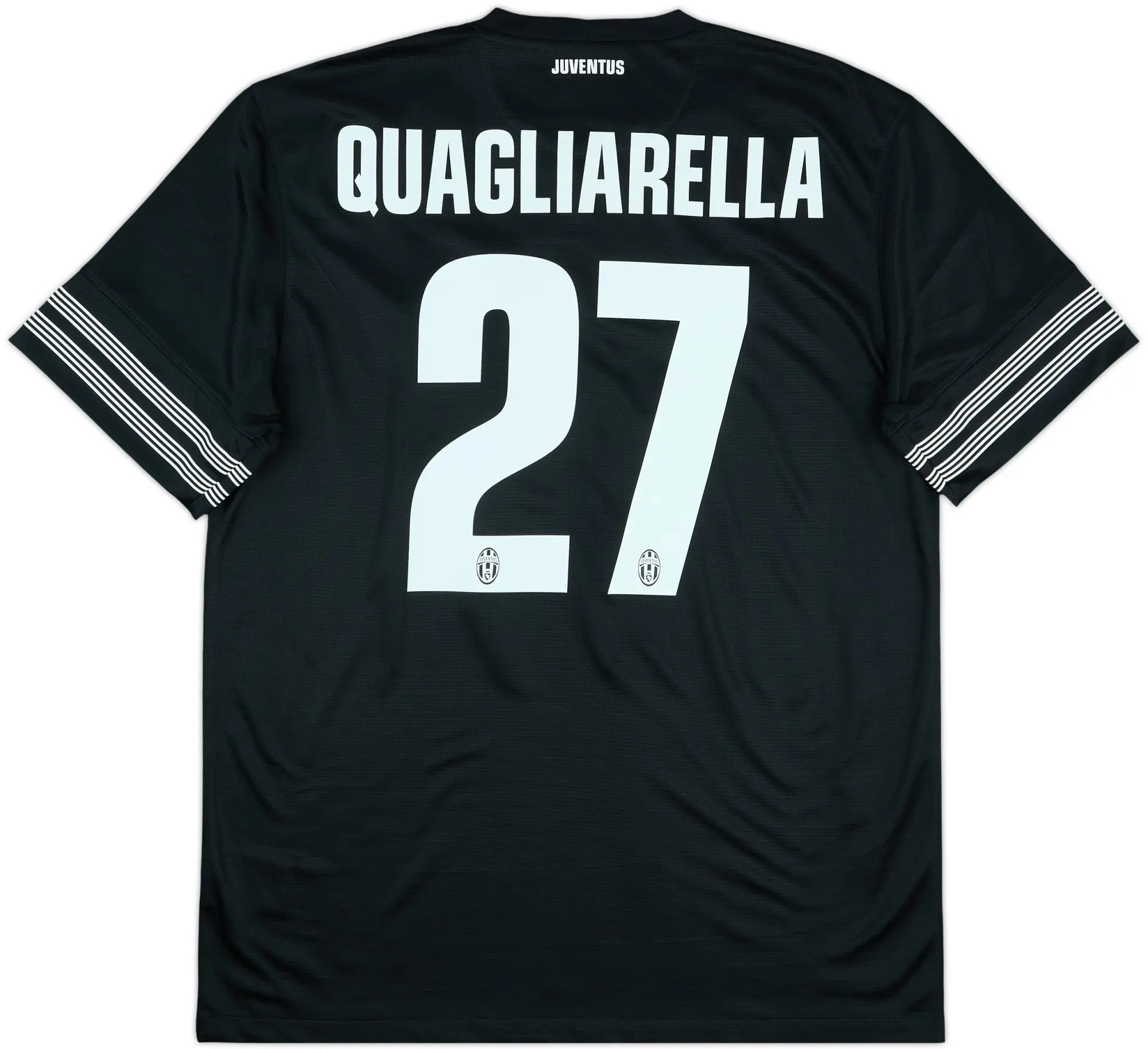 2012-13 Juventus Away Shirt Quagliarella #27 (L)