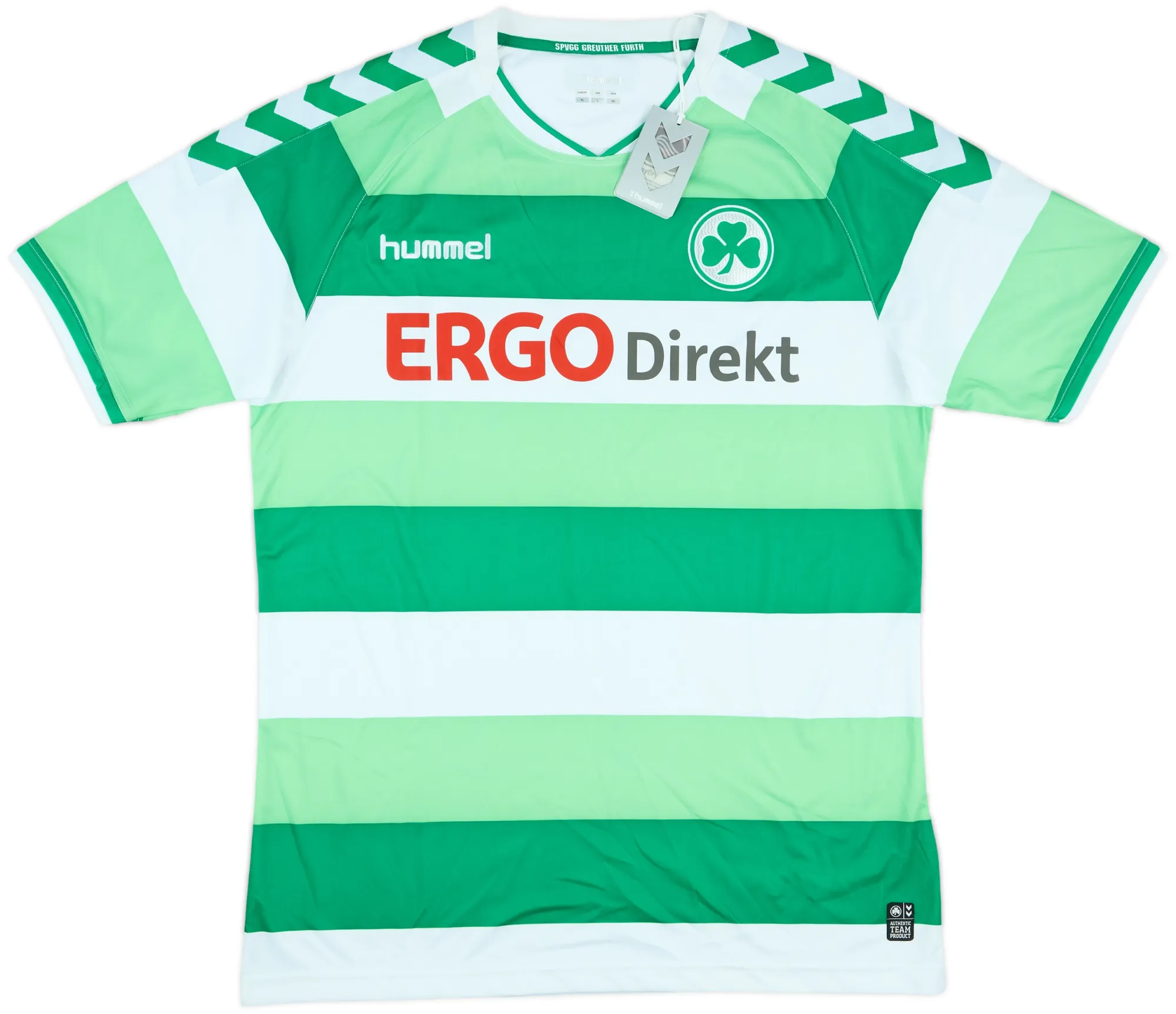 Hummel Greuther Furth Mens SS Home Shirt 2014/16
