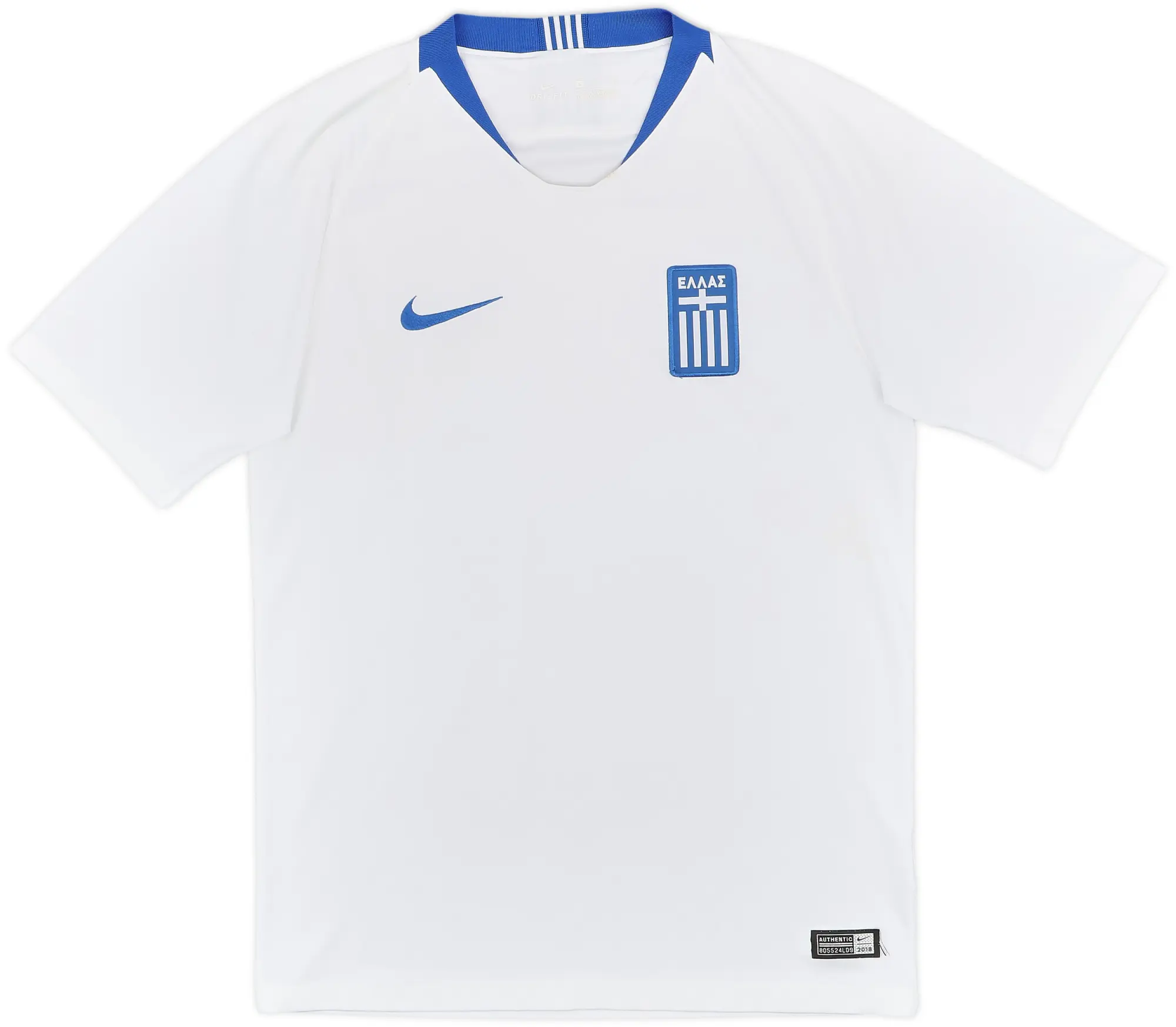 2018-19 Greece Home Shirt - 7/10 - (S)