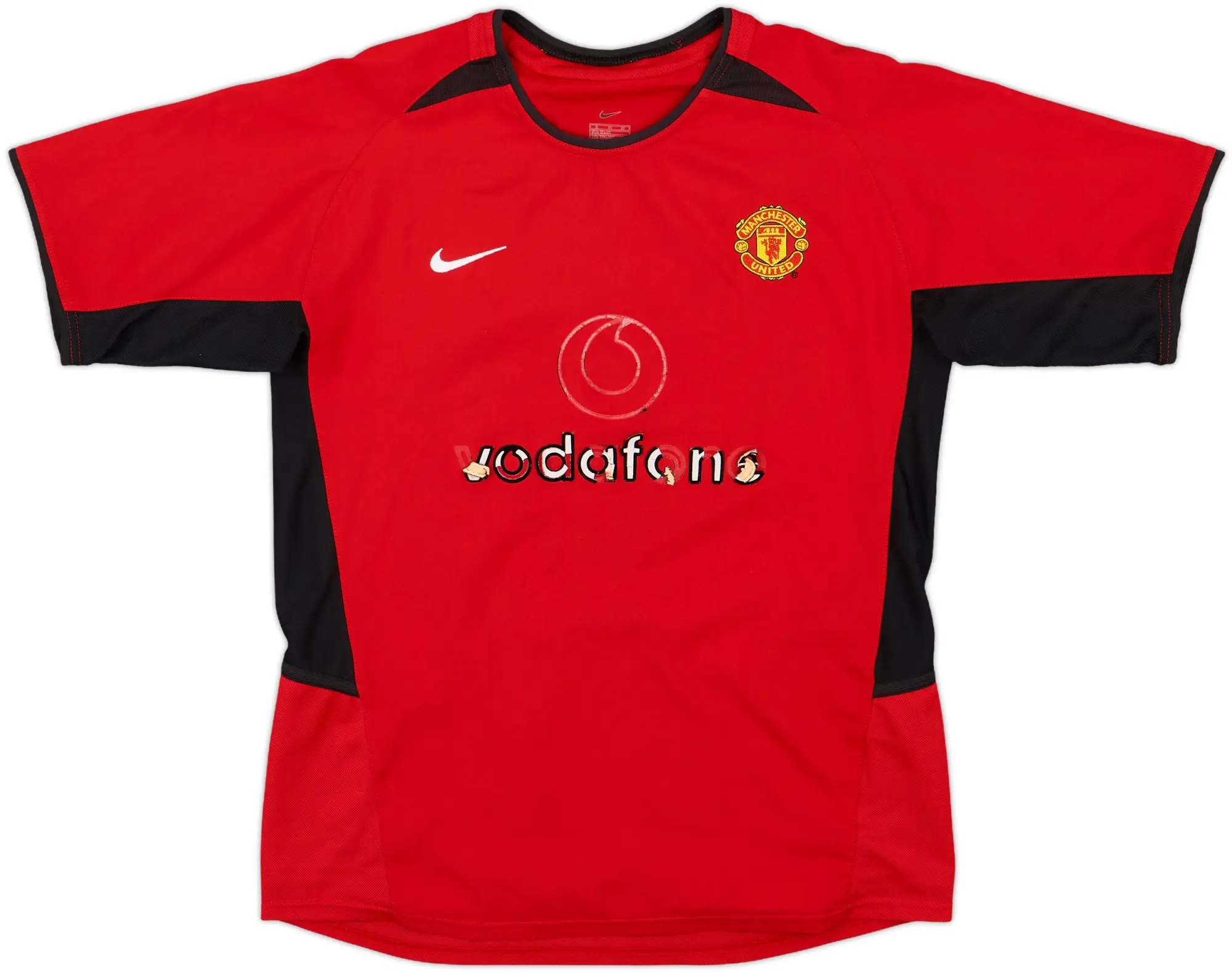 2002-04 Manchester United Home Shirt - 4/10 - (L.Boys)