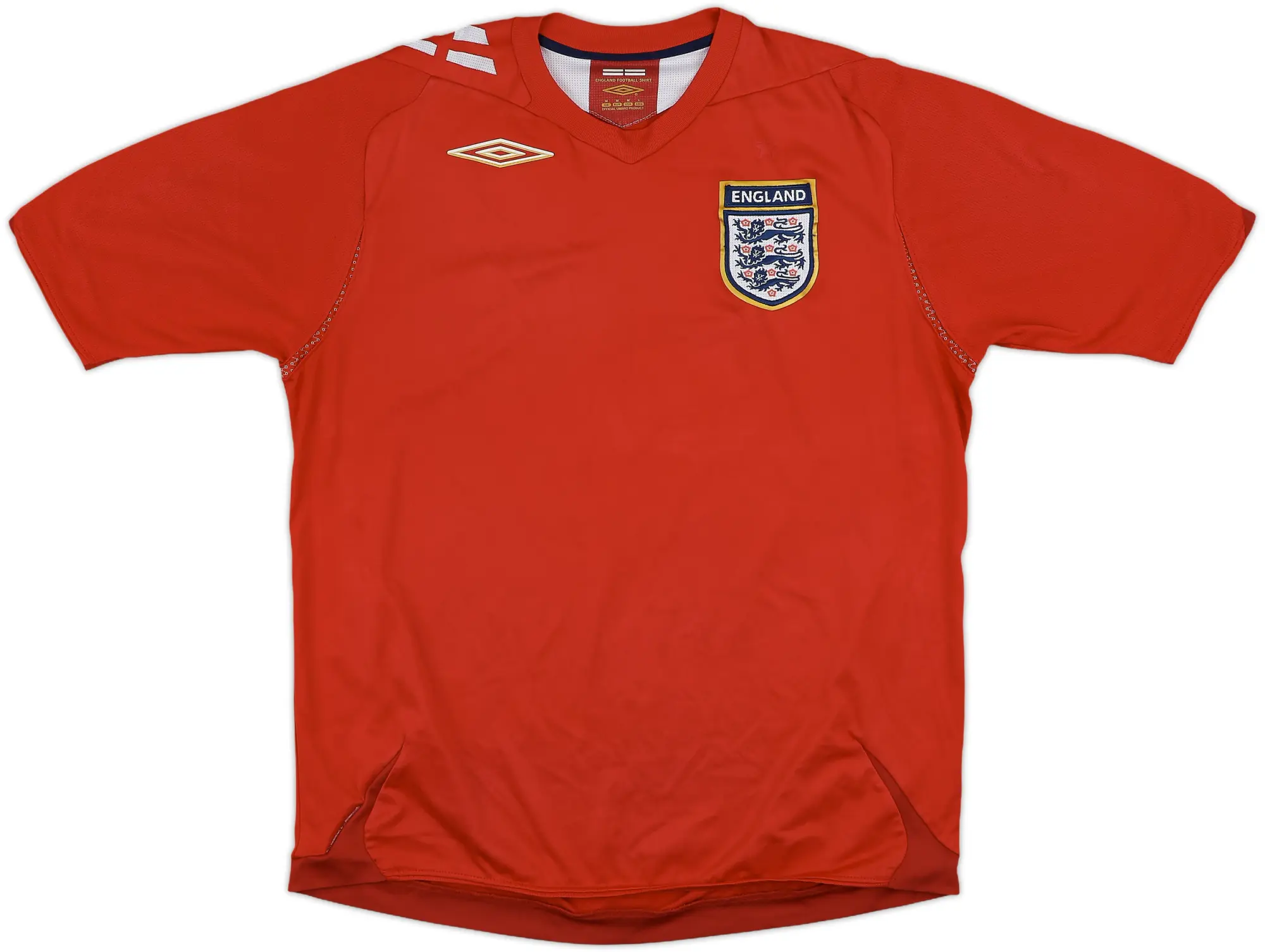 2006-08 England Away Shirt - 5/10 - (M)