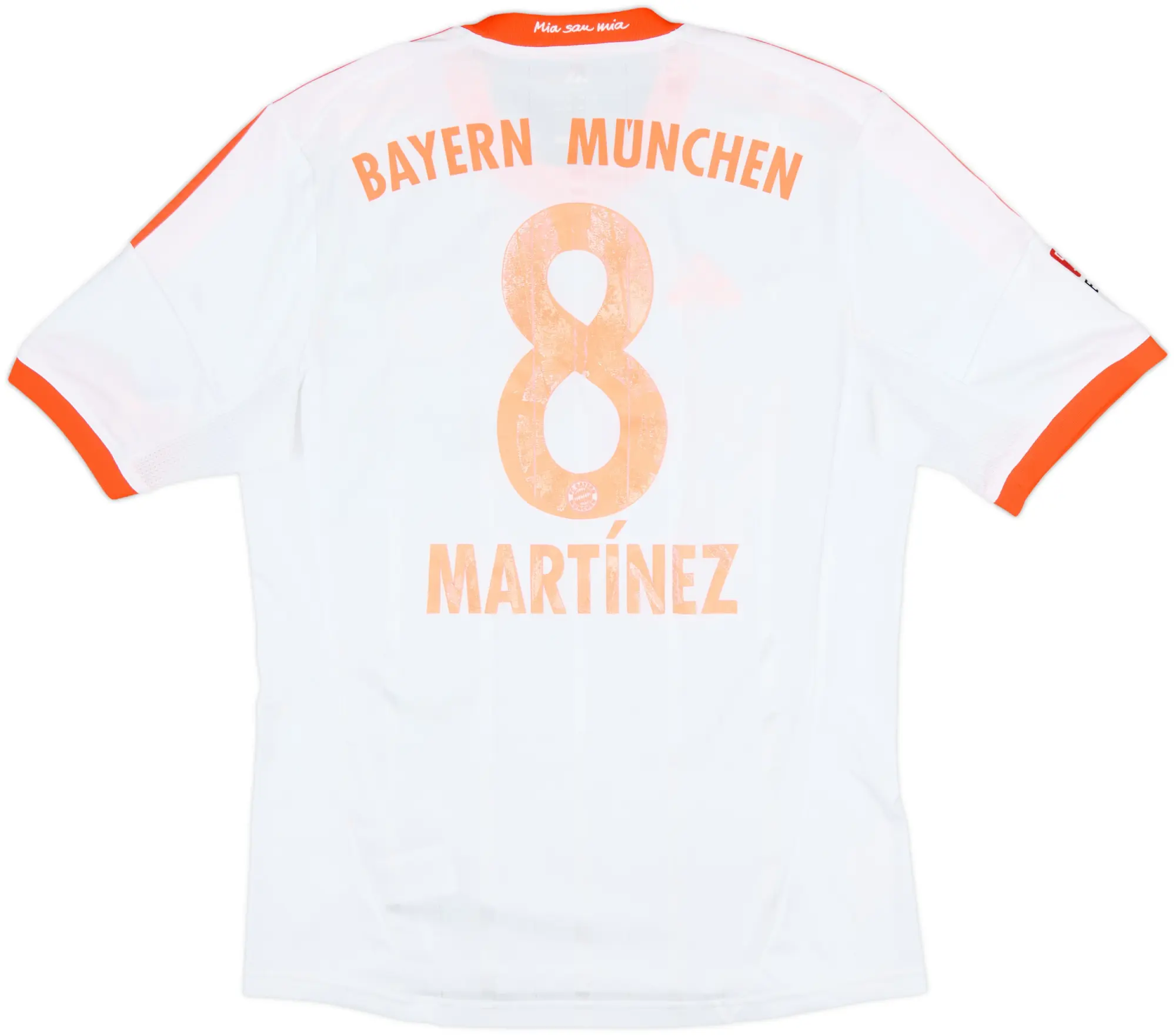 2012-13 Bayern Munich Away Shirt Martinez #8 - 5/10 - (M)