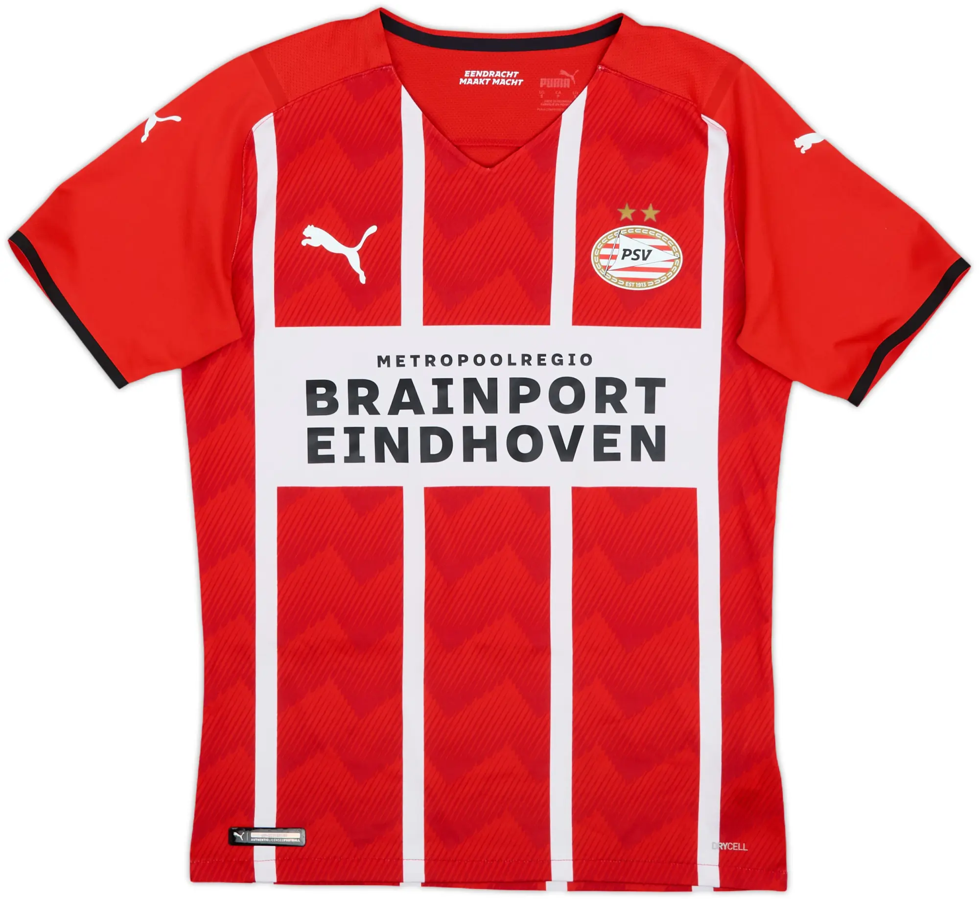 2021-22 PSV Authentic Home Shirt - 9/10 - (S)