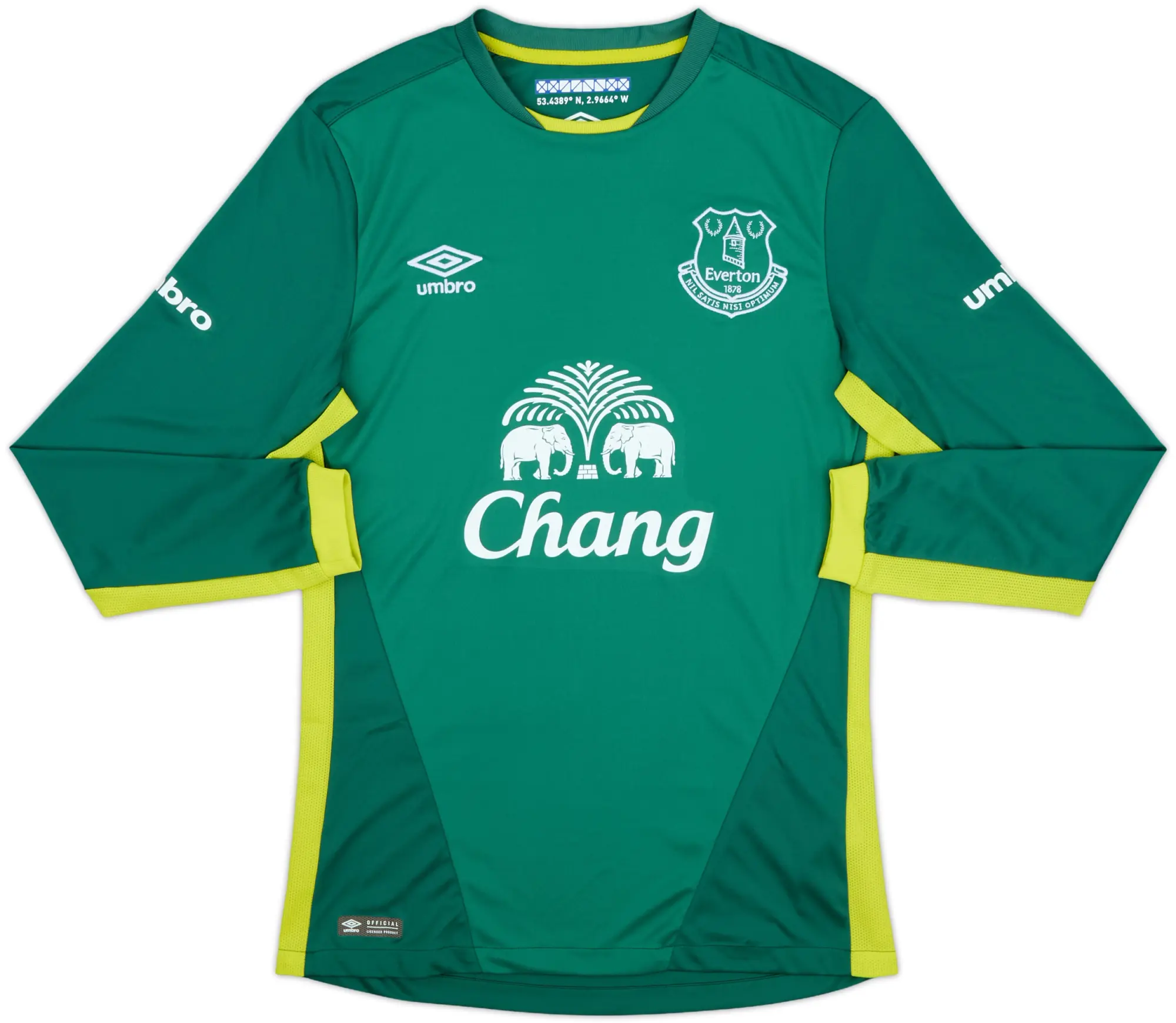 2016-17 Everton GK Shirt - 10/10 - (S)