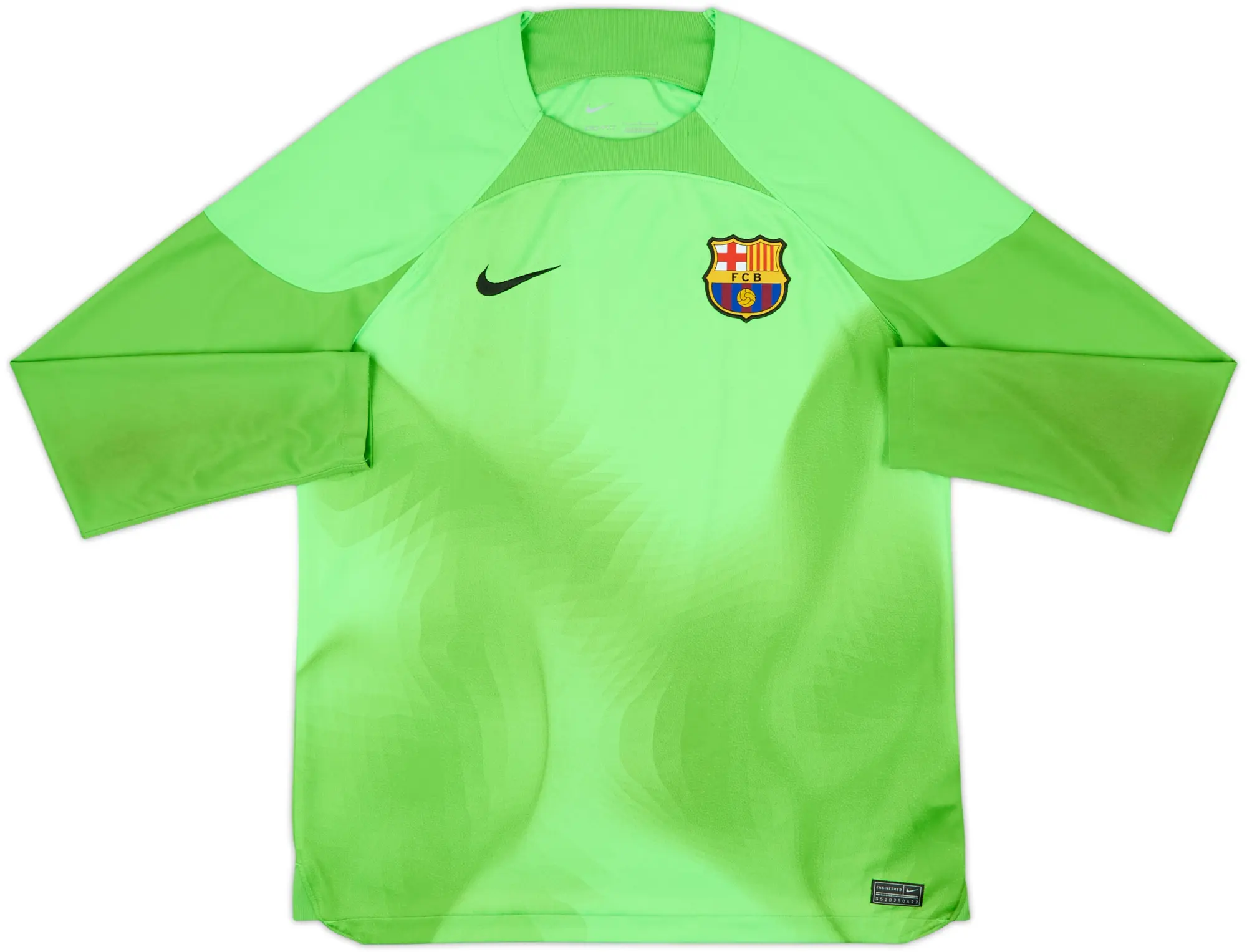 2022-23 Barcelona GK Shirt - 8/10 - (L)