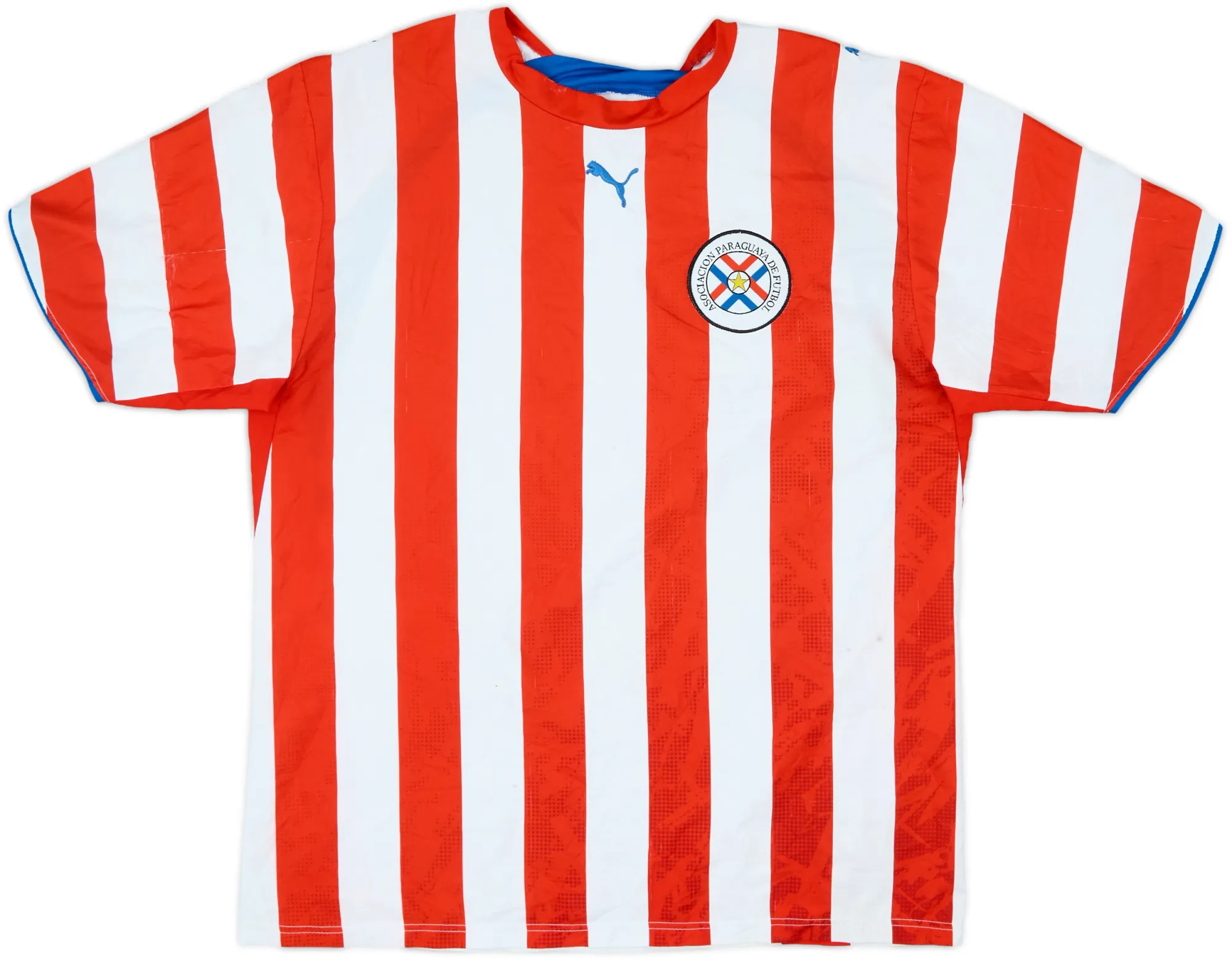 Puma Paraguay Mens SS Home Shirt 2006