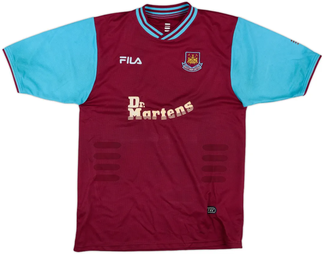 Fila West Ham United Boys SS Home Shirt 2001/03 | WHMH017329-21us