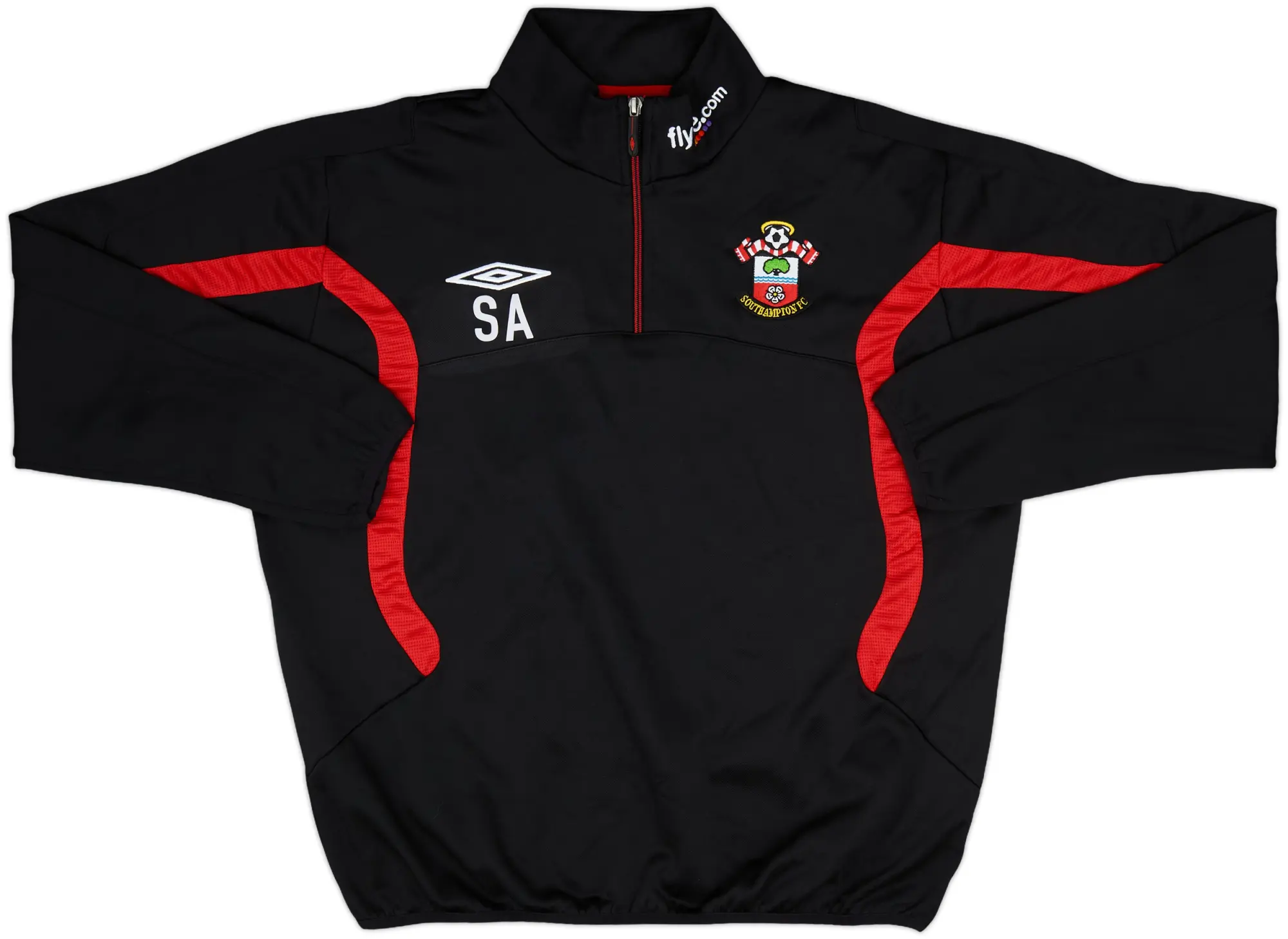 2010-11 Southampton Umbro Staff Issue 1/4 Zip Training Top SA - 10/10 - (XL)