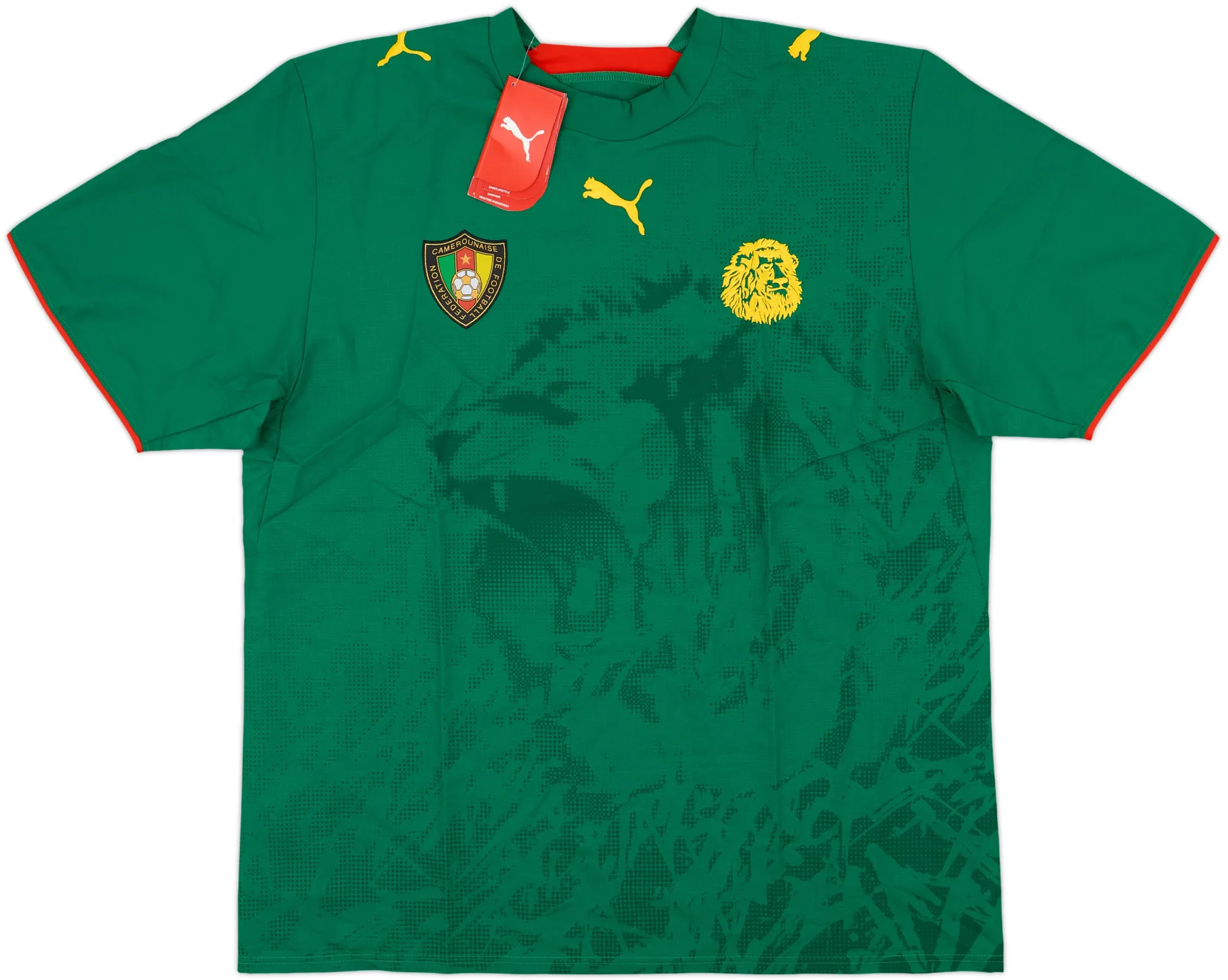 Puma Cameroon Mens SS Home Shirt 2006