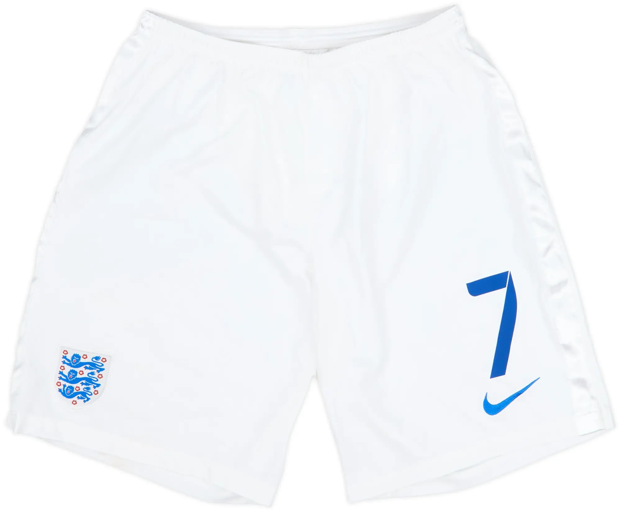 2014-15 England Player Issue Home Shorts #7 (Wilshere) - 5/10 - (L)