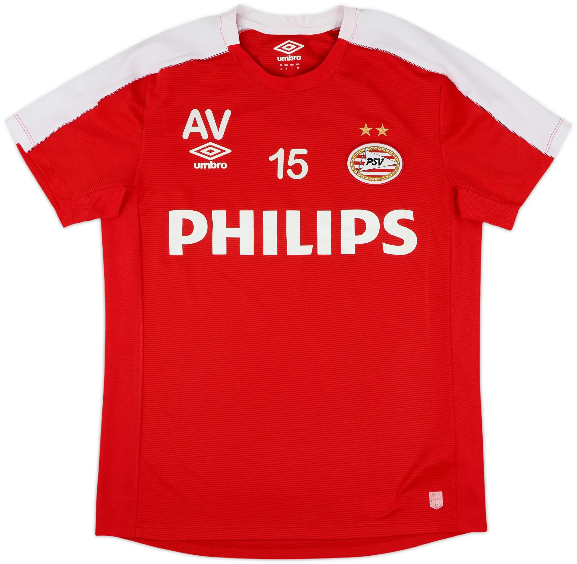 2014-15 PSV Women&#039;s Academy Player Issue Umbro Training Shirt #15 - 8/10 - (M)
