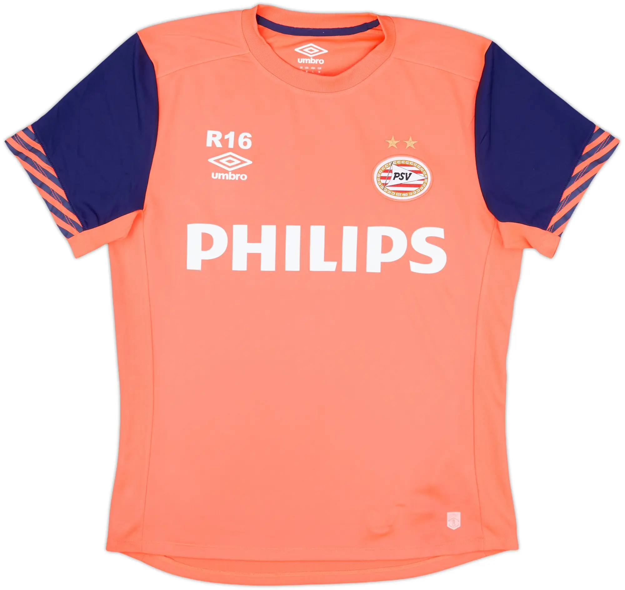 2015-16 PSV Reserves Player Issue Umbro Training Shirt #16 - 9/10 - (M)