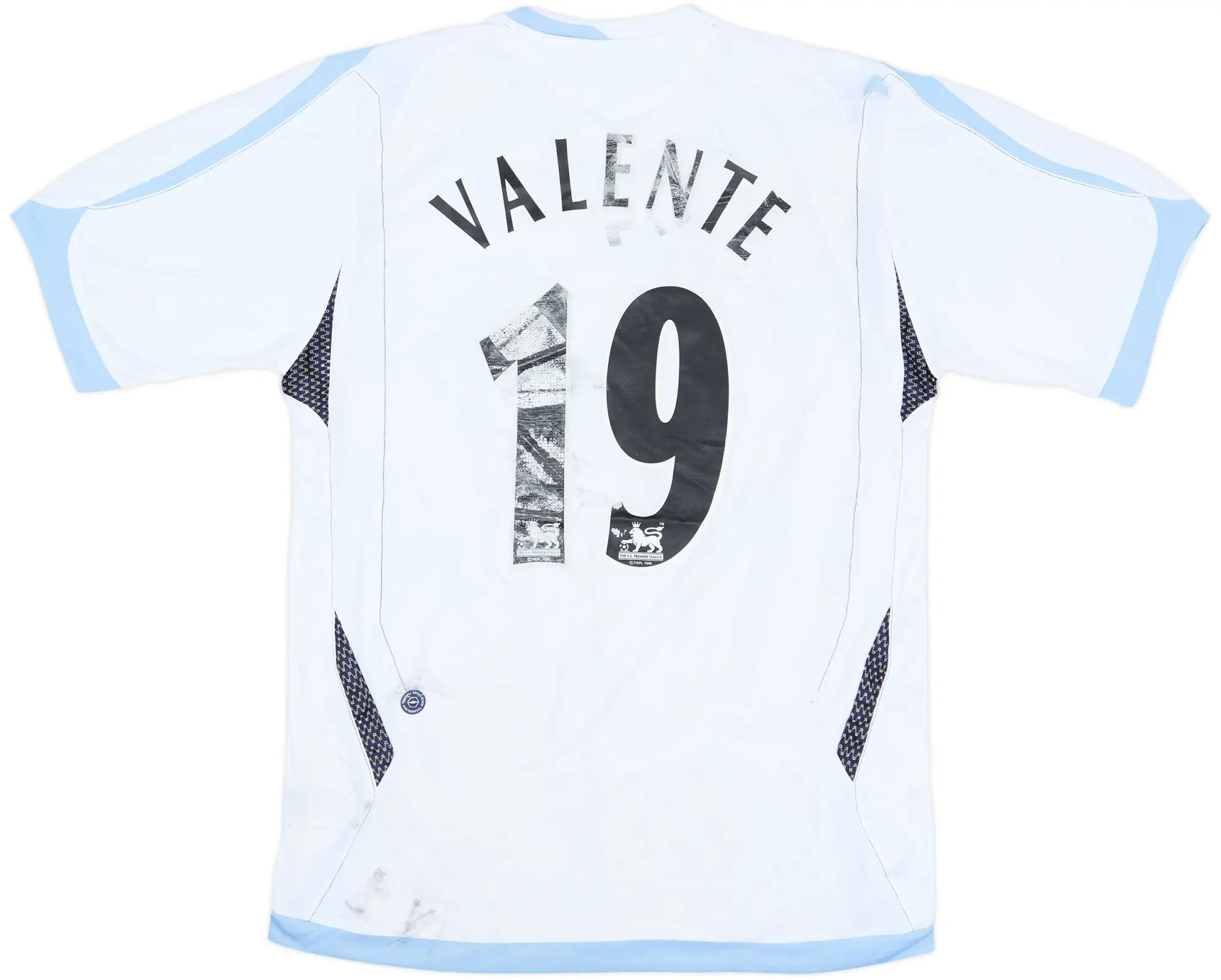 2006-07 Everton Away Shirt Valente #19 - 4/10 - (M)