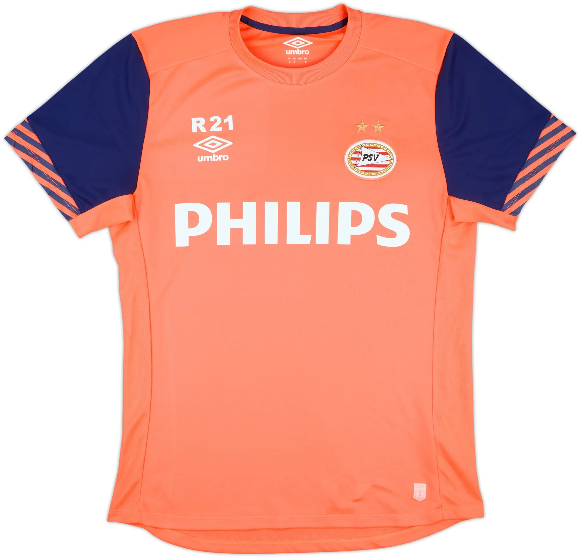 Umbro PSV Eindhoven Mens SS Player Issue Home Shirt 2015/16