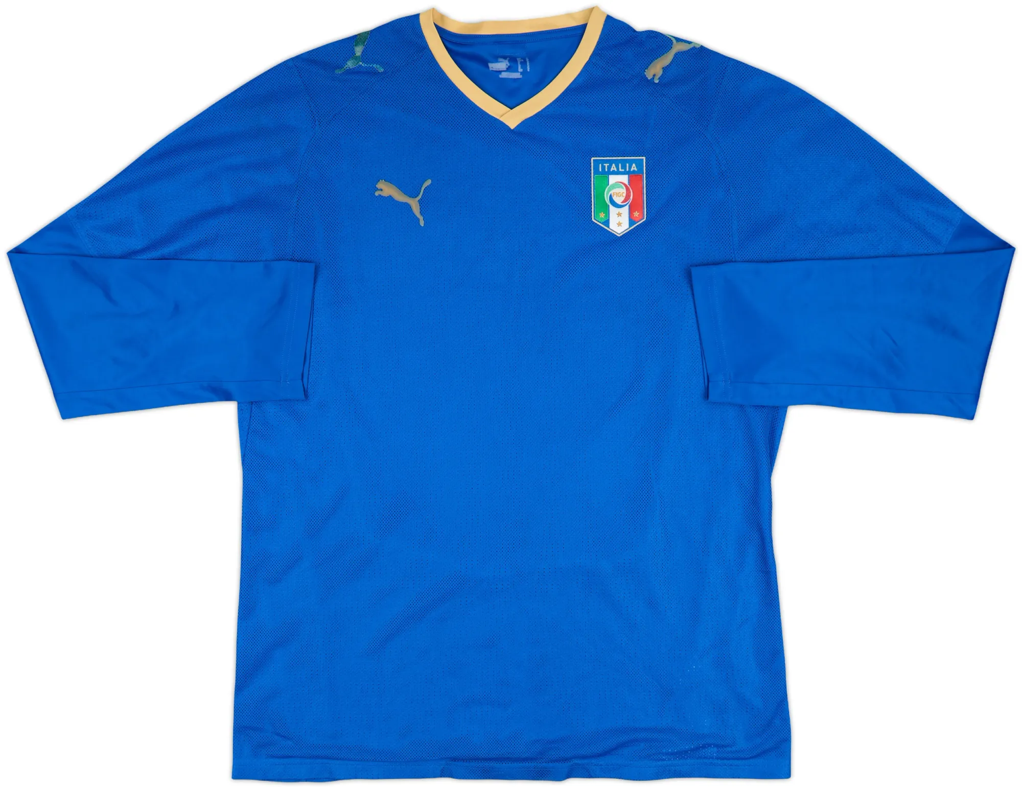 Puma Italy Mens LS Home Shirt 2007