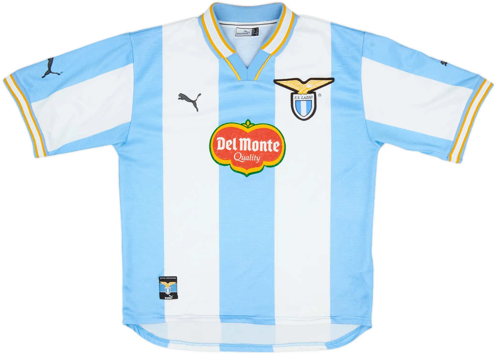 1999-00 Lazio European Home Shirt - 5/10 - (XL.Boys)