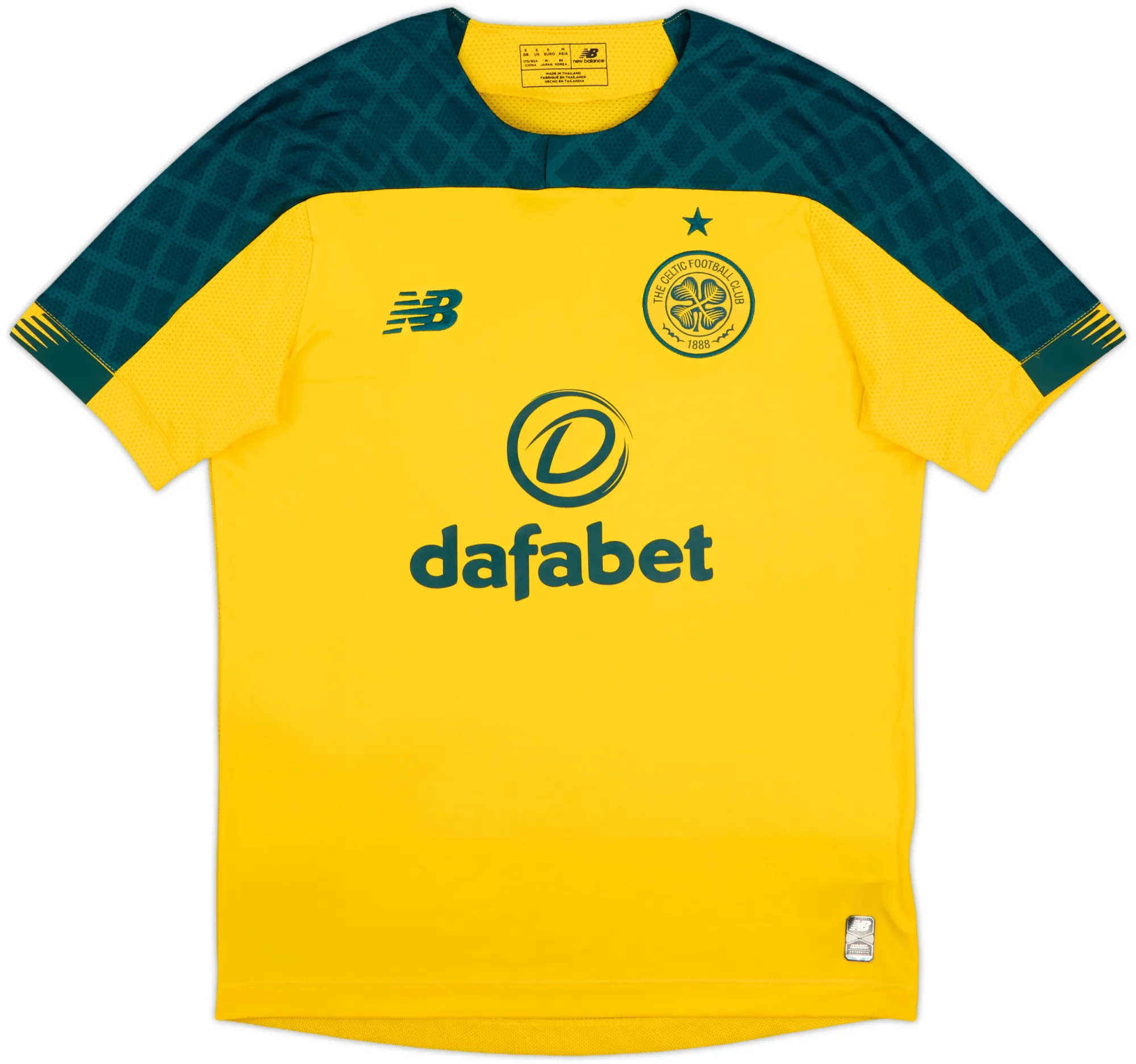 NewBalance Celtic Mens SS Away Shirt 2019/20