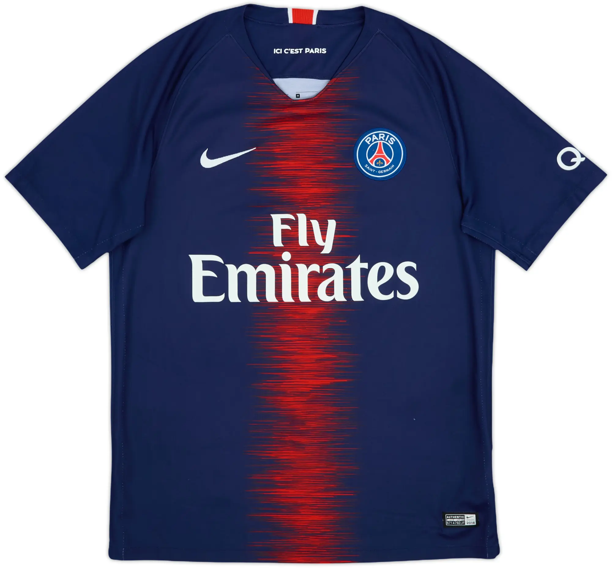 2018-19 Paris Saint-Germain Home Shirt - 5/10 - (M)
