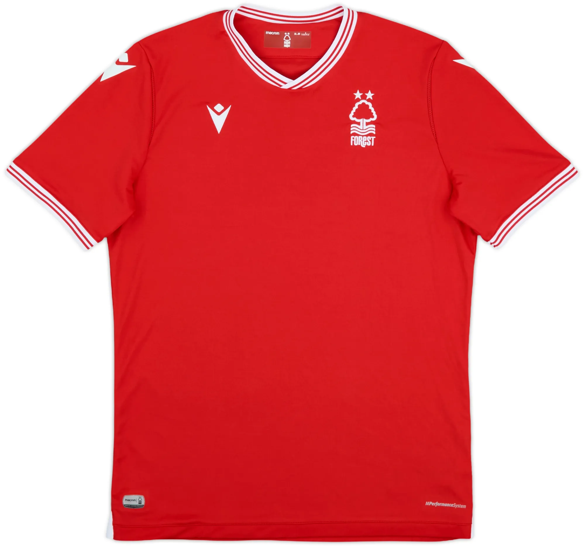 Macron Nottingham Forest Boys SS Home Shirt 2020/21