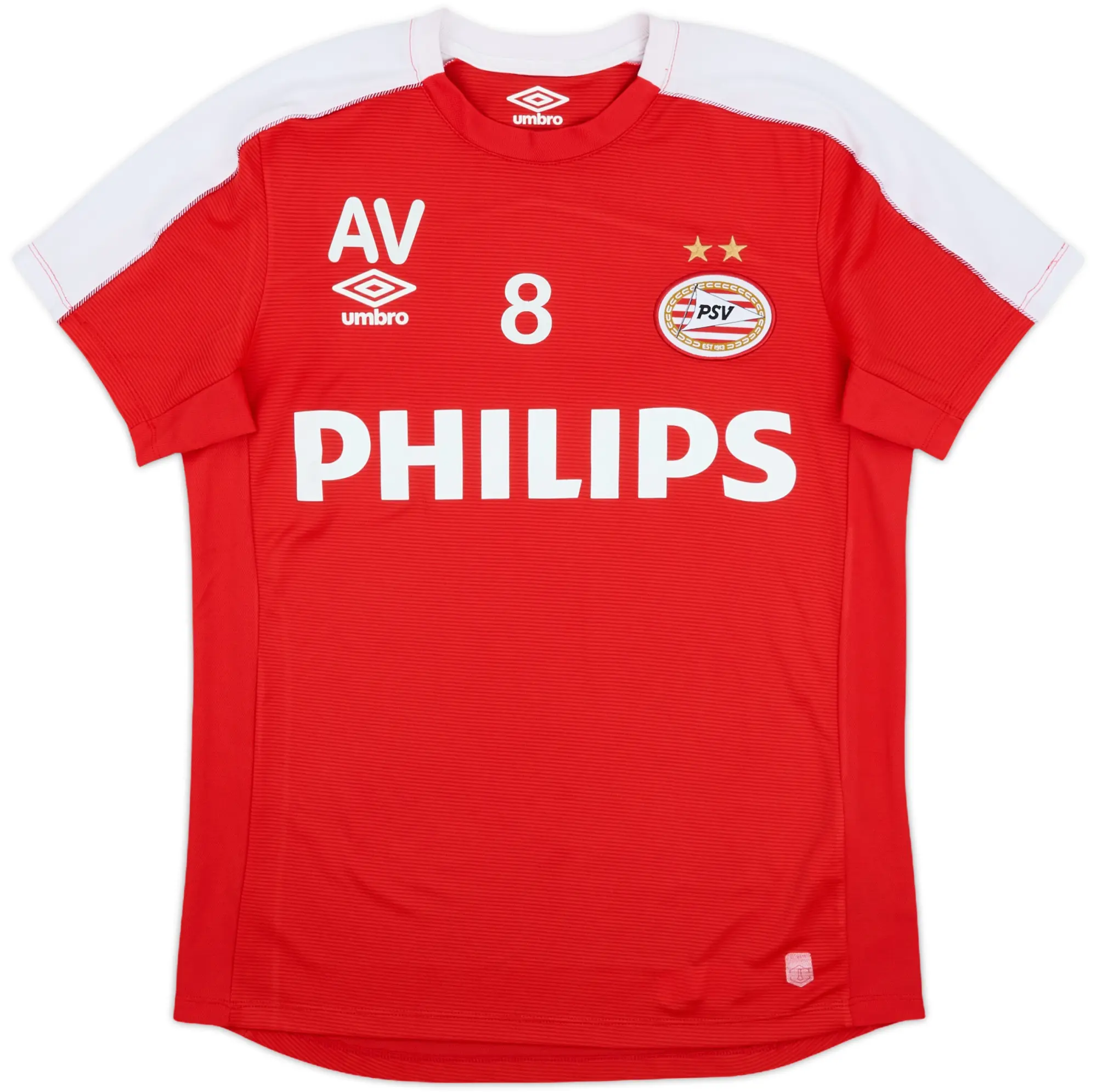 2014-15 PSV Women&#039;s Academy Player Issue Umbro Training Shirt #8 - 8/10 - (S)
