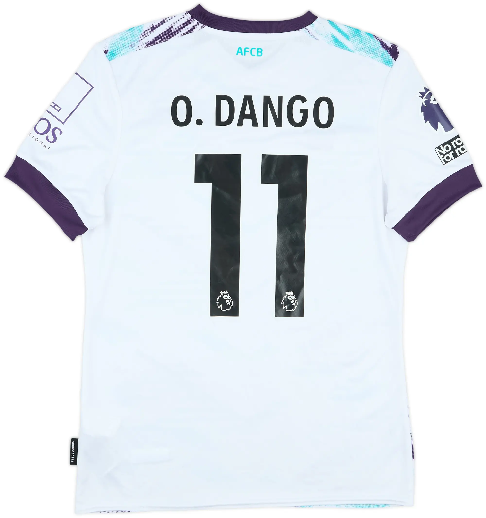 2024-25 Bournemouth Match Issue Away Shirt O.Dango #11