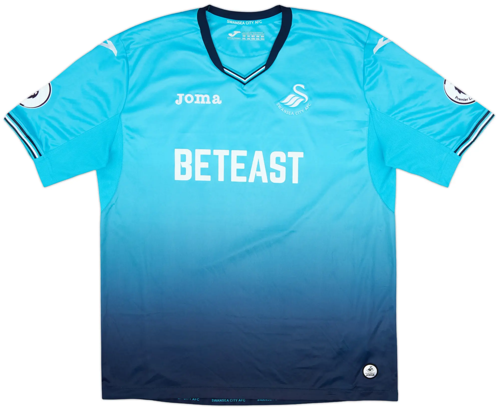 2016-17 Swansea Away Shirt - 9/10 - (XXL)