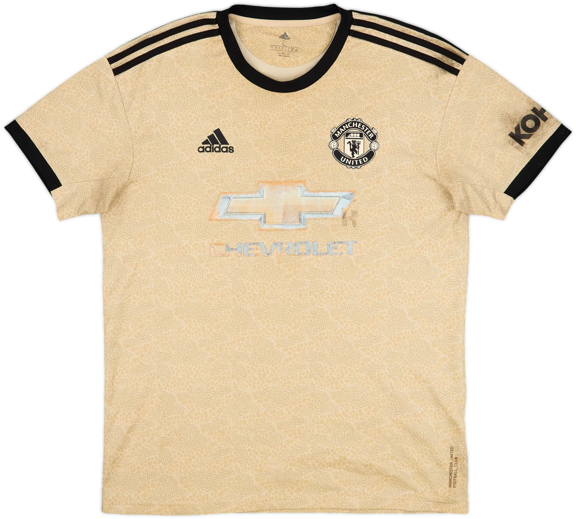 2019-20 Manchester United Away Shirt - 4/10 - (L)