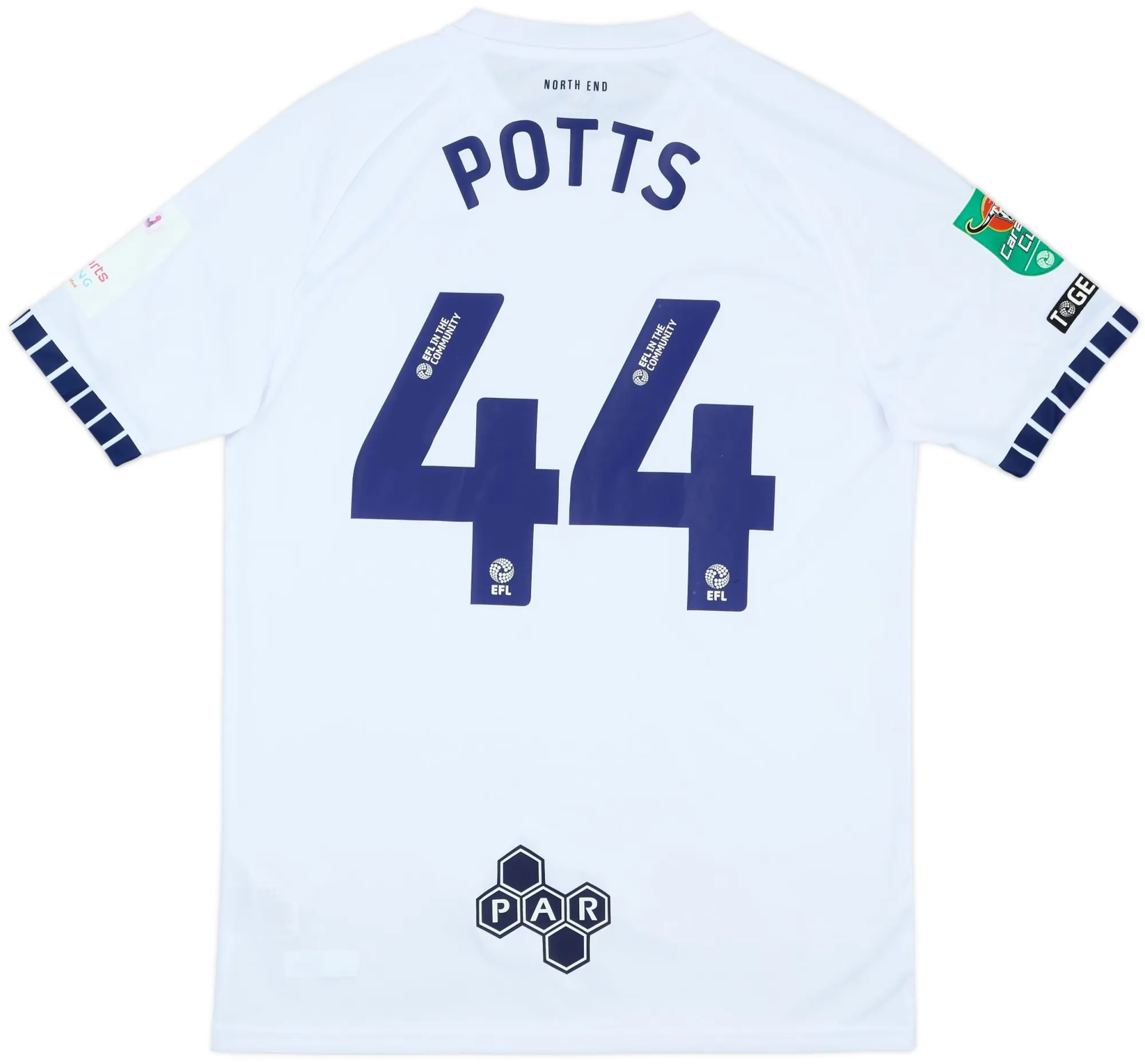 Castore Preston North End Mens SS Player Issue Home Shirt 2024/25