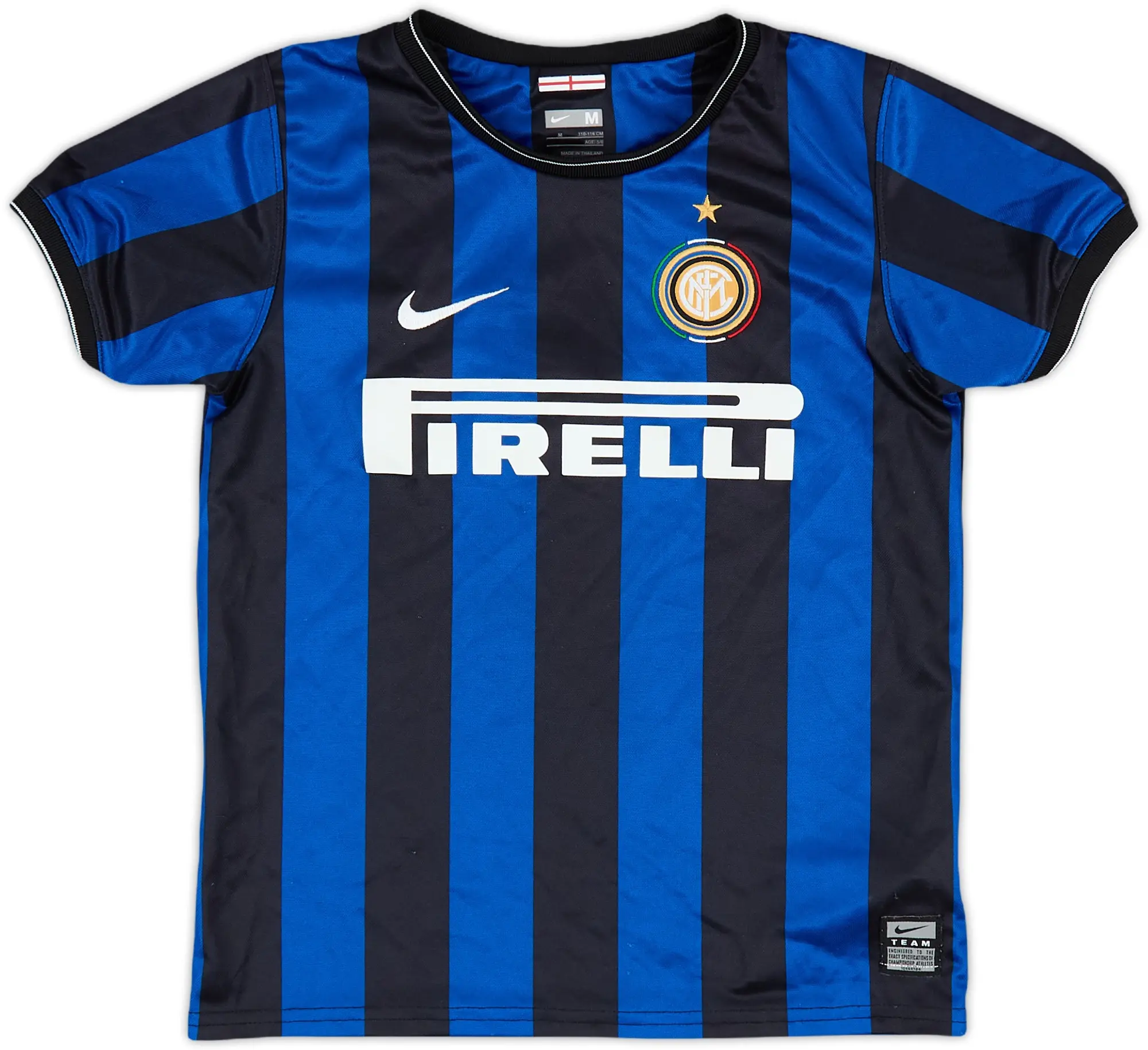 2009-10 Inter Milan Home Shirt - 9/10 - (5-6 Years)
